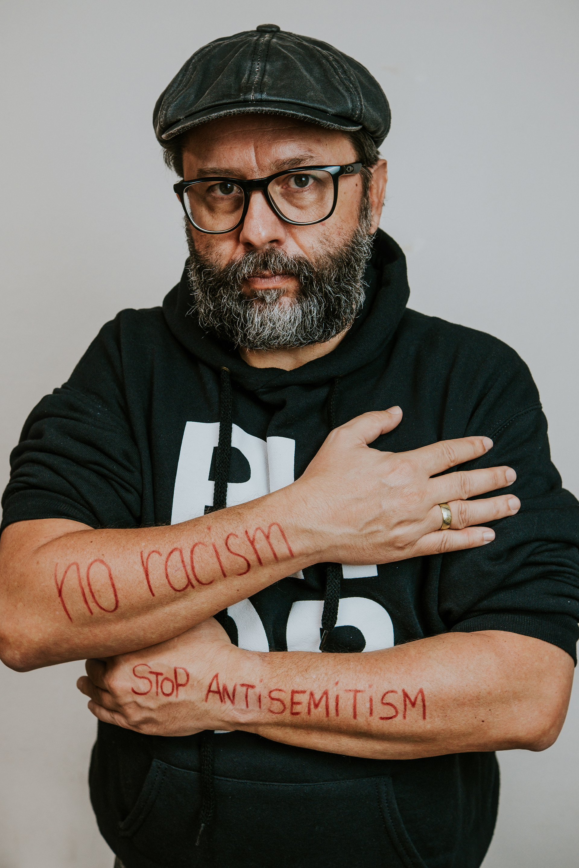 no racism • stop antisemitism