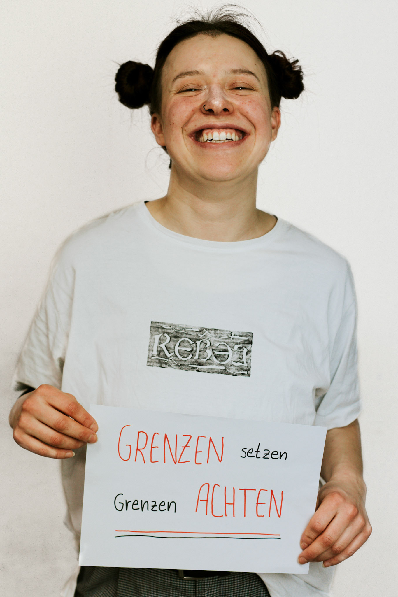 Grenzen setzen - Grenzen achten
