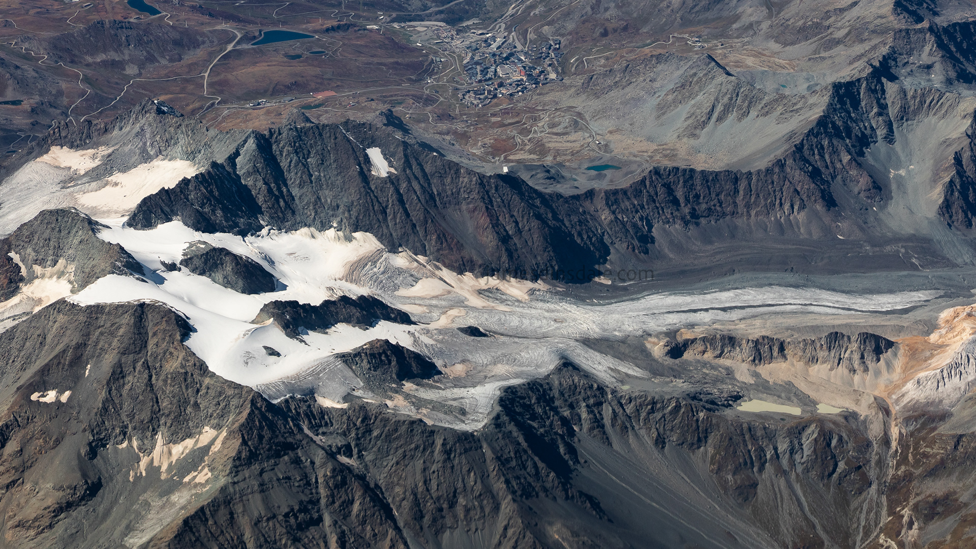 Glacier de Gebroulaz, France