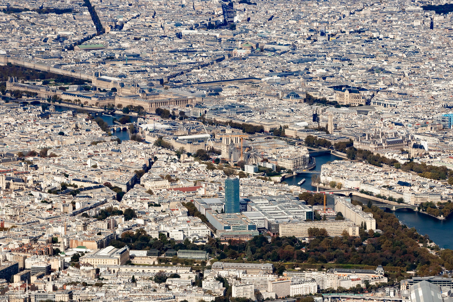 Notre Dame Reconstruction, Paris