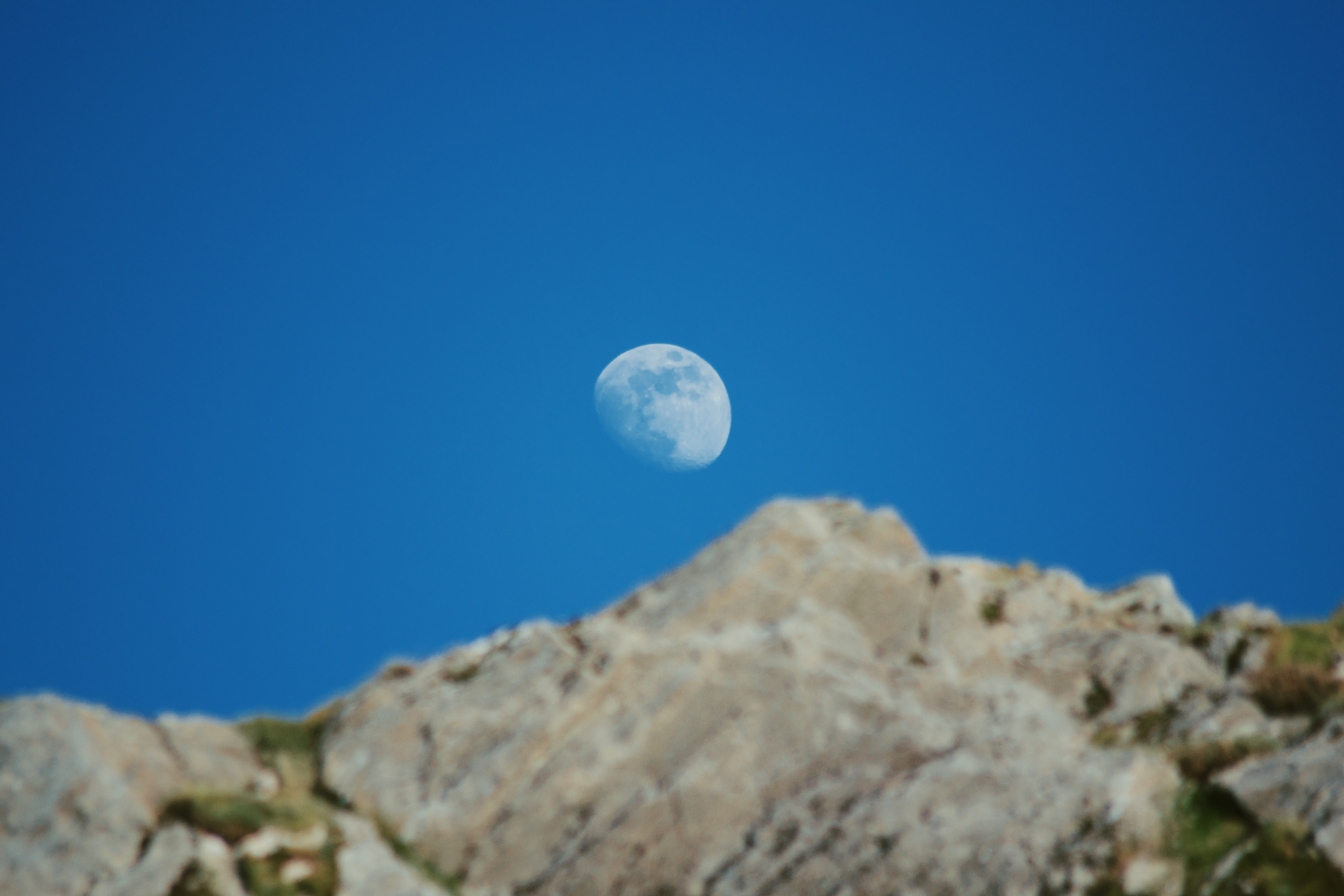 Moon, Lake District.