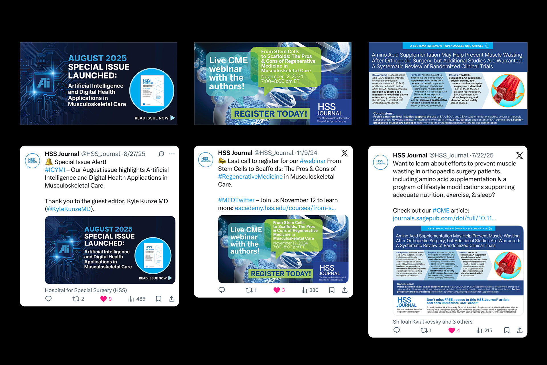 HSS Journal Social Media Campaigns