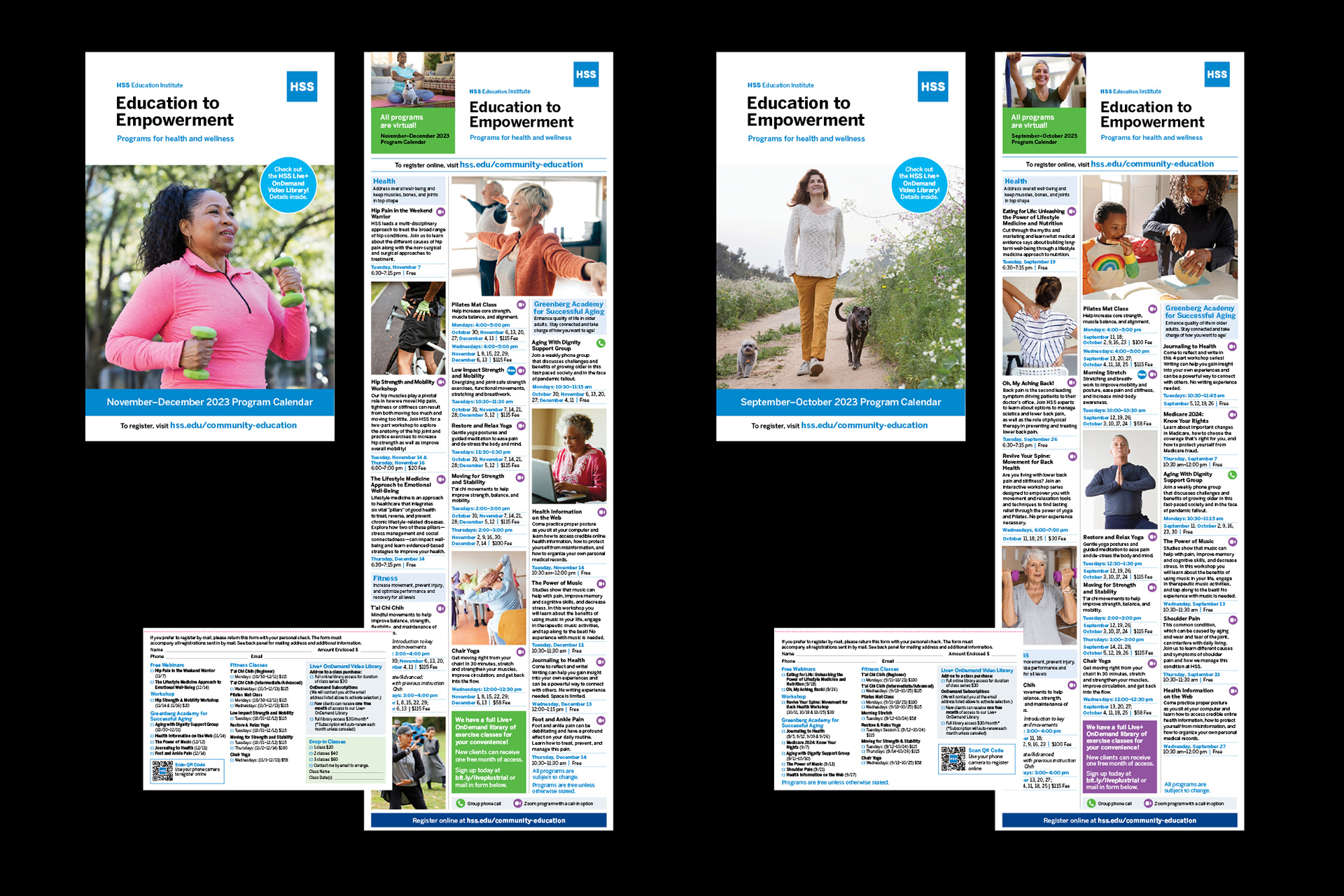 HSS Education to Empowerment Program Calendars