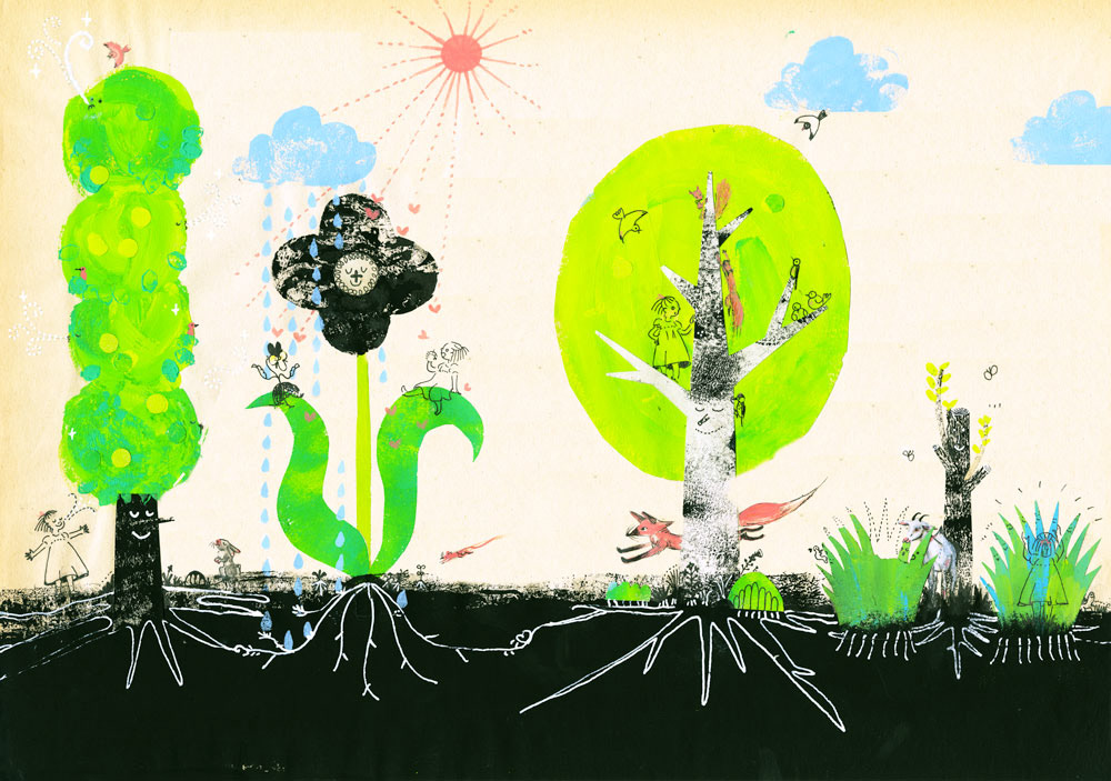 Plant's features are...