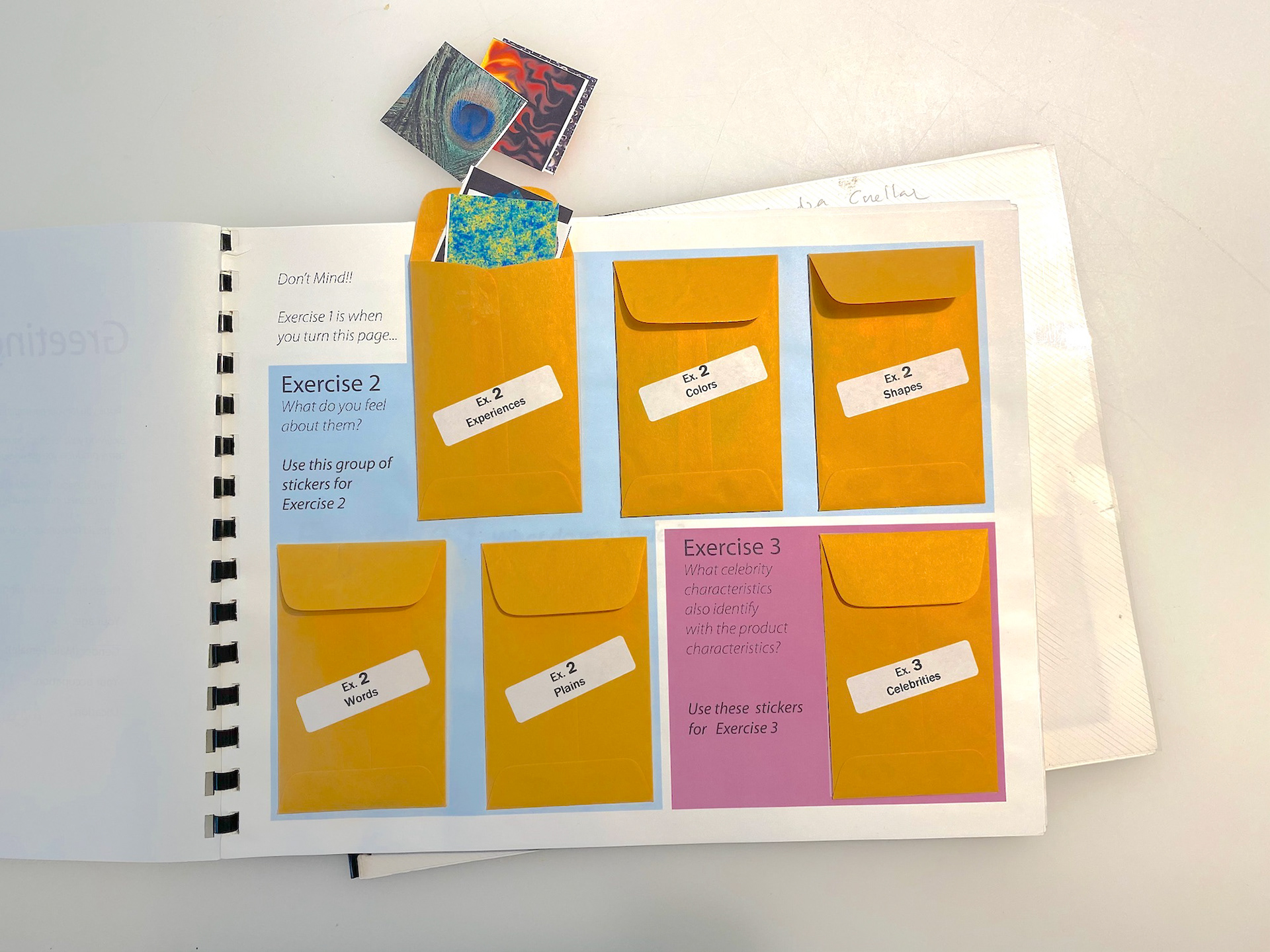 Co-creation collage kit