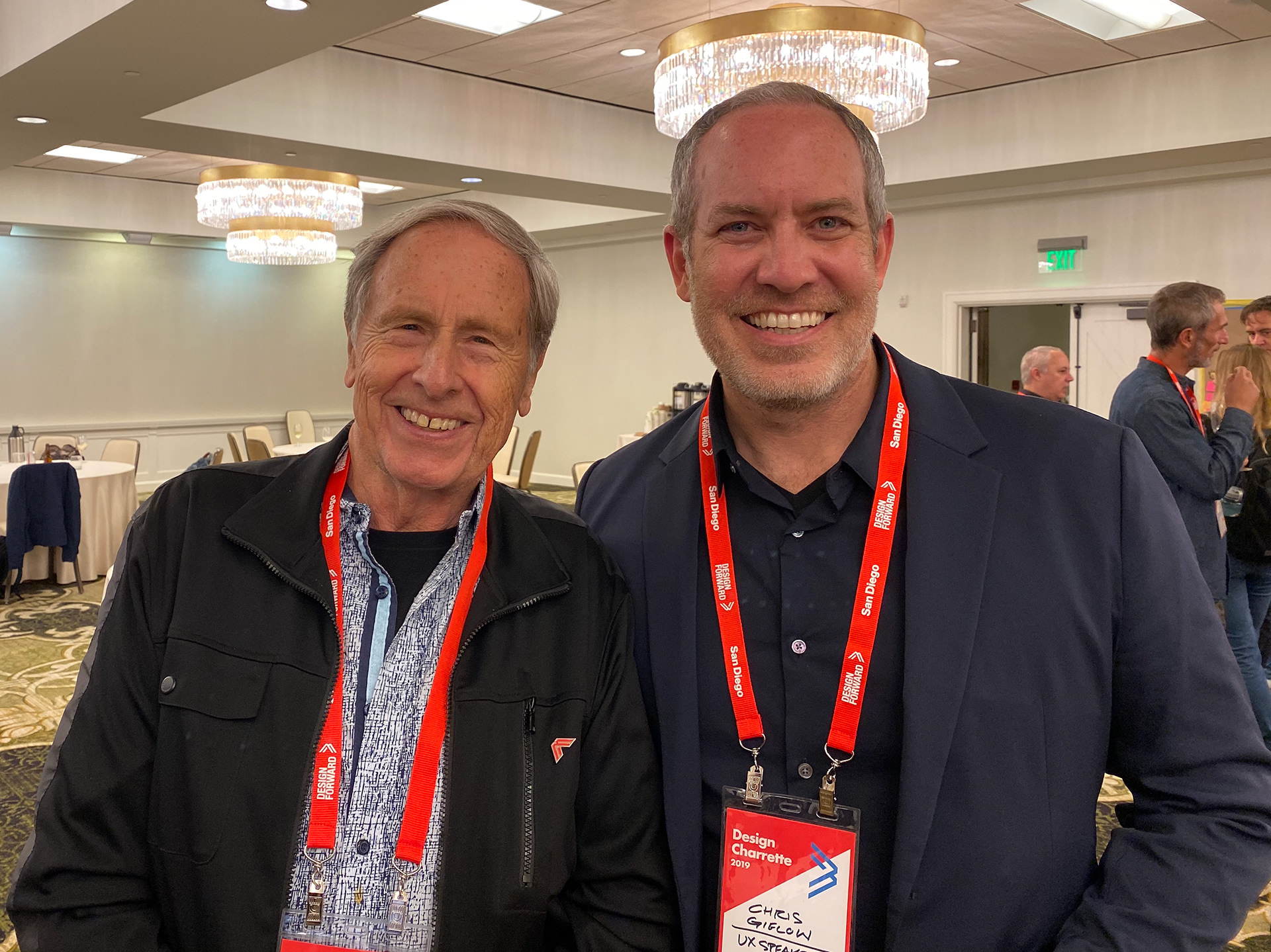 with Chuck Pelly at Design Forward Alliance Design Charette