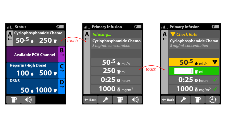 Alaris Next-Gen Infusion UI