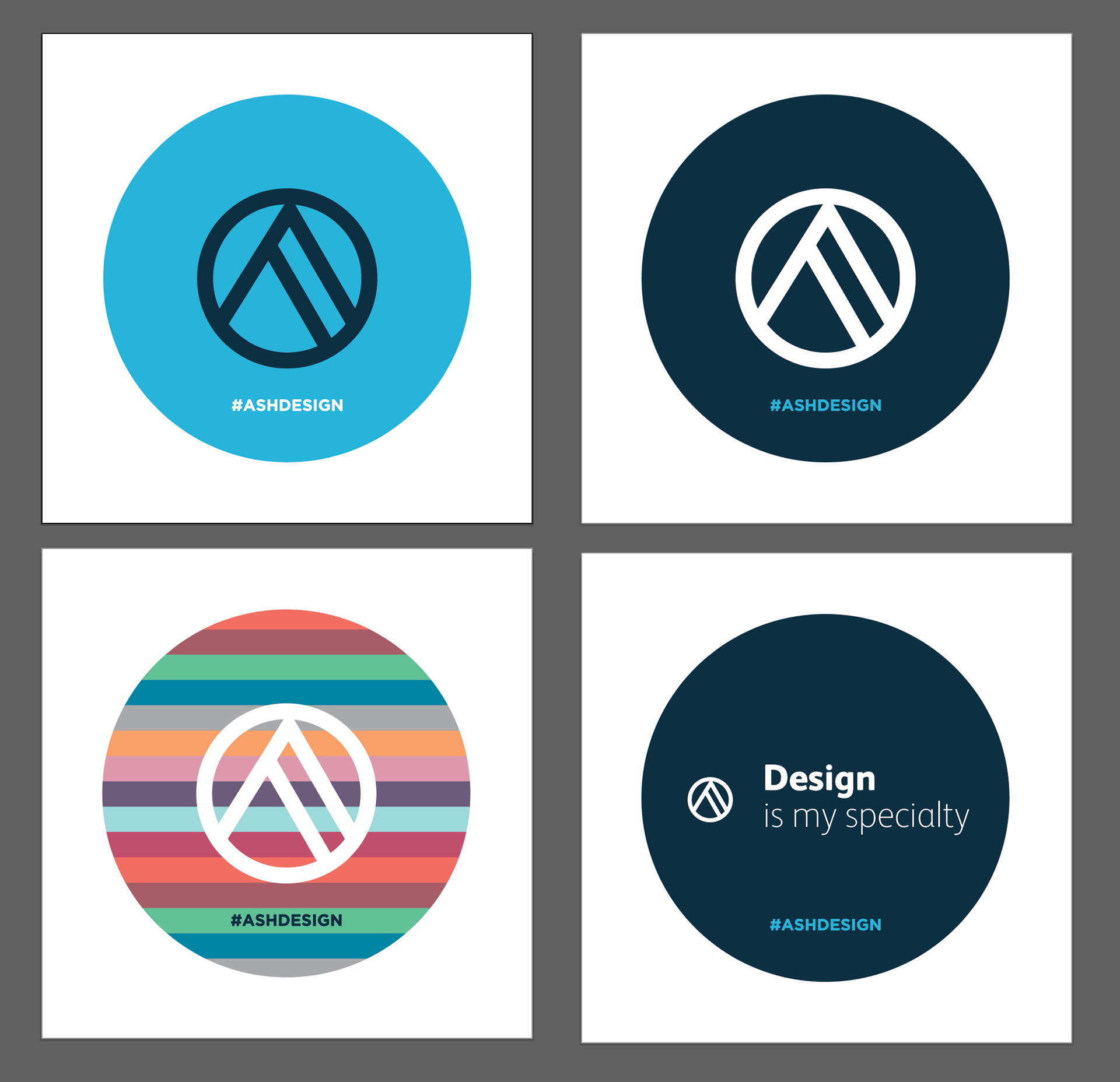 Team branding. The sliced-pyramid represents quality in each release