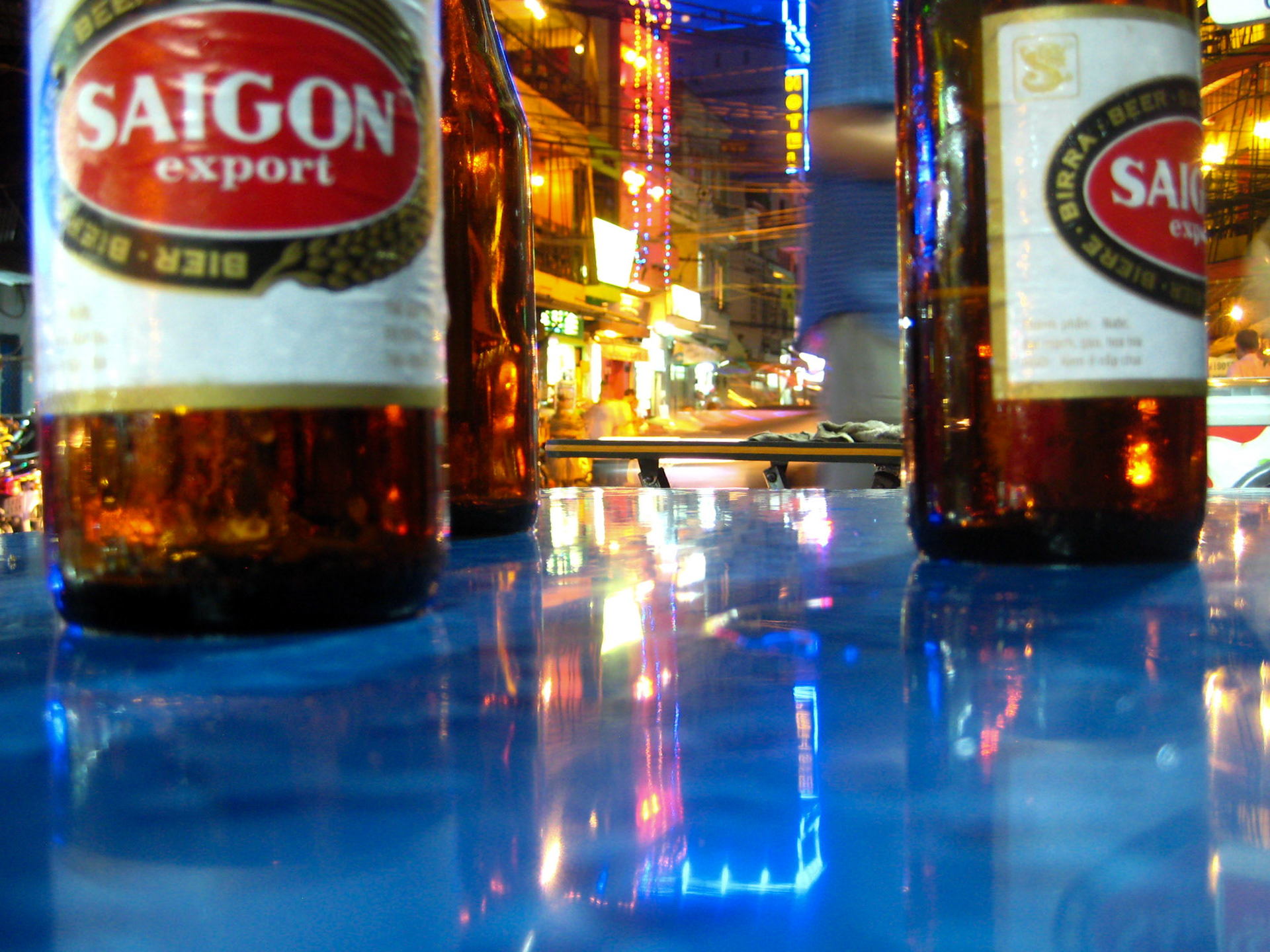 Beers. Ho Chi Minh City, Vietnam