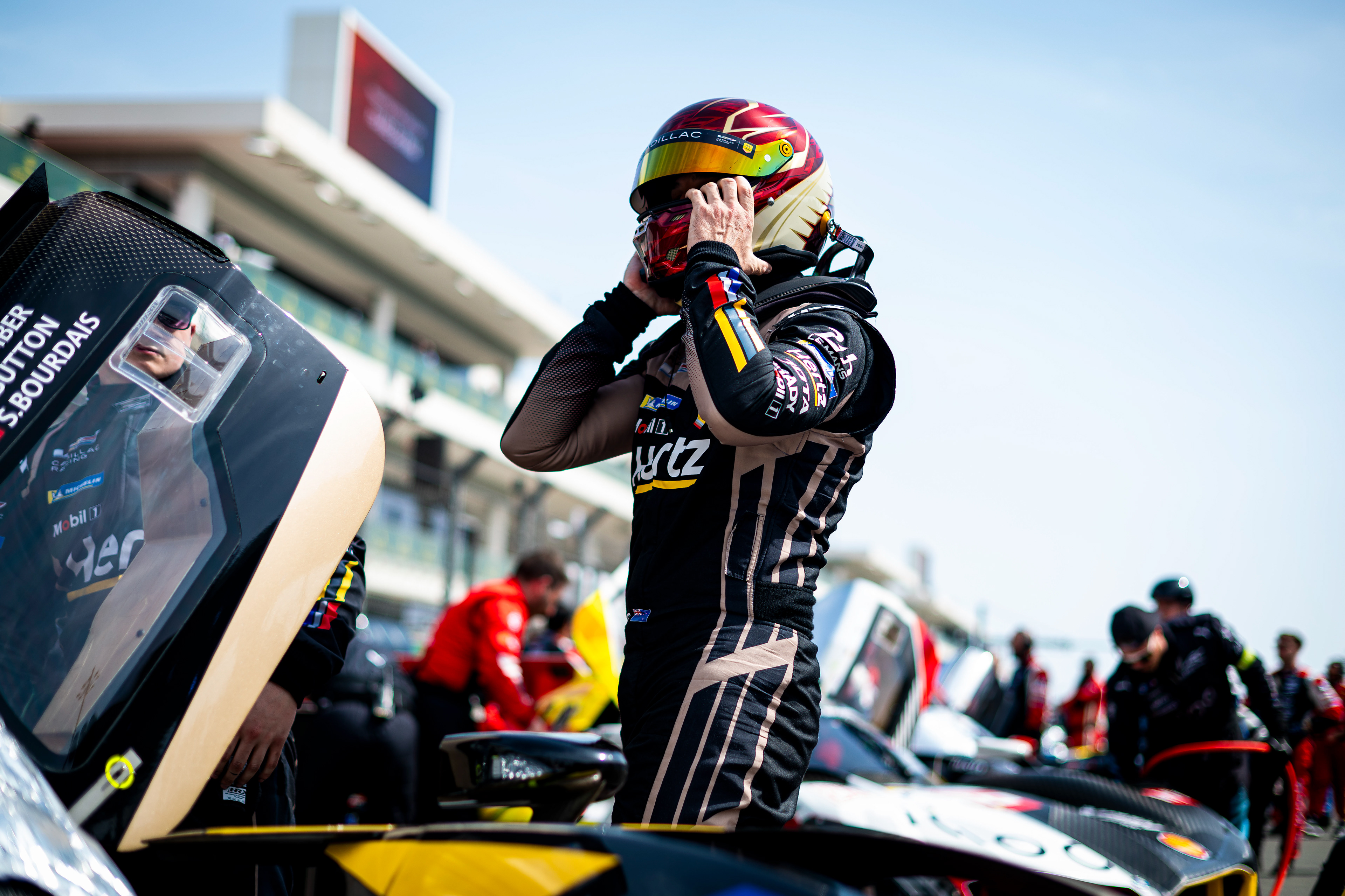 #38 Cadillac Hertz Team Jota Cadillac V-Series.R: Earl Bamber, Sebastien Bourdais, Jenson Button © 2024-2025 Shameem Fahath