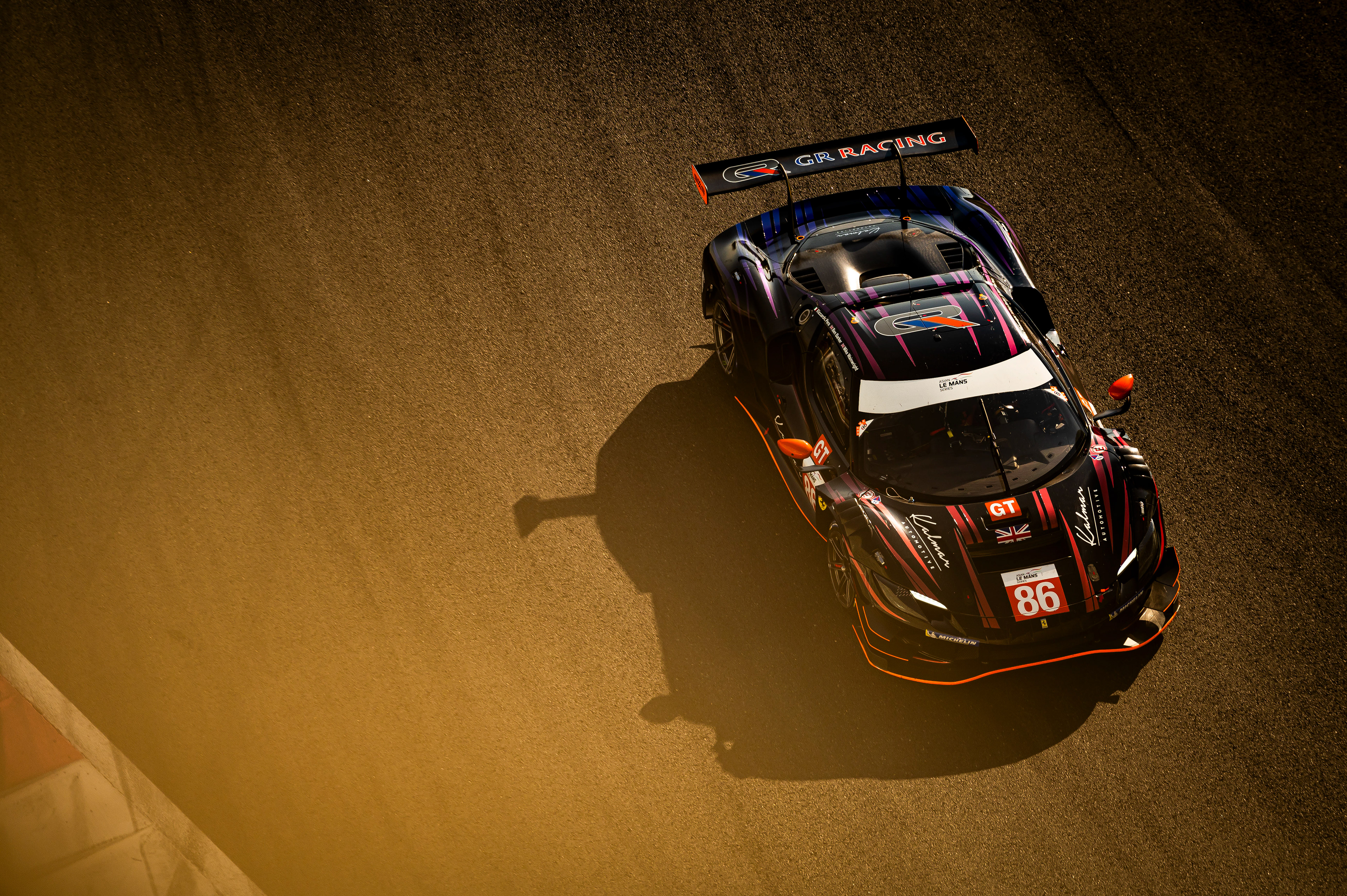 #86 GR RACING Ferrari 296 GT3 of Michael Wainwright, Benjamin Barker, Riccardo Pera