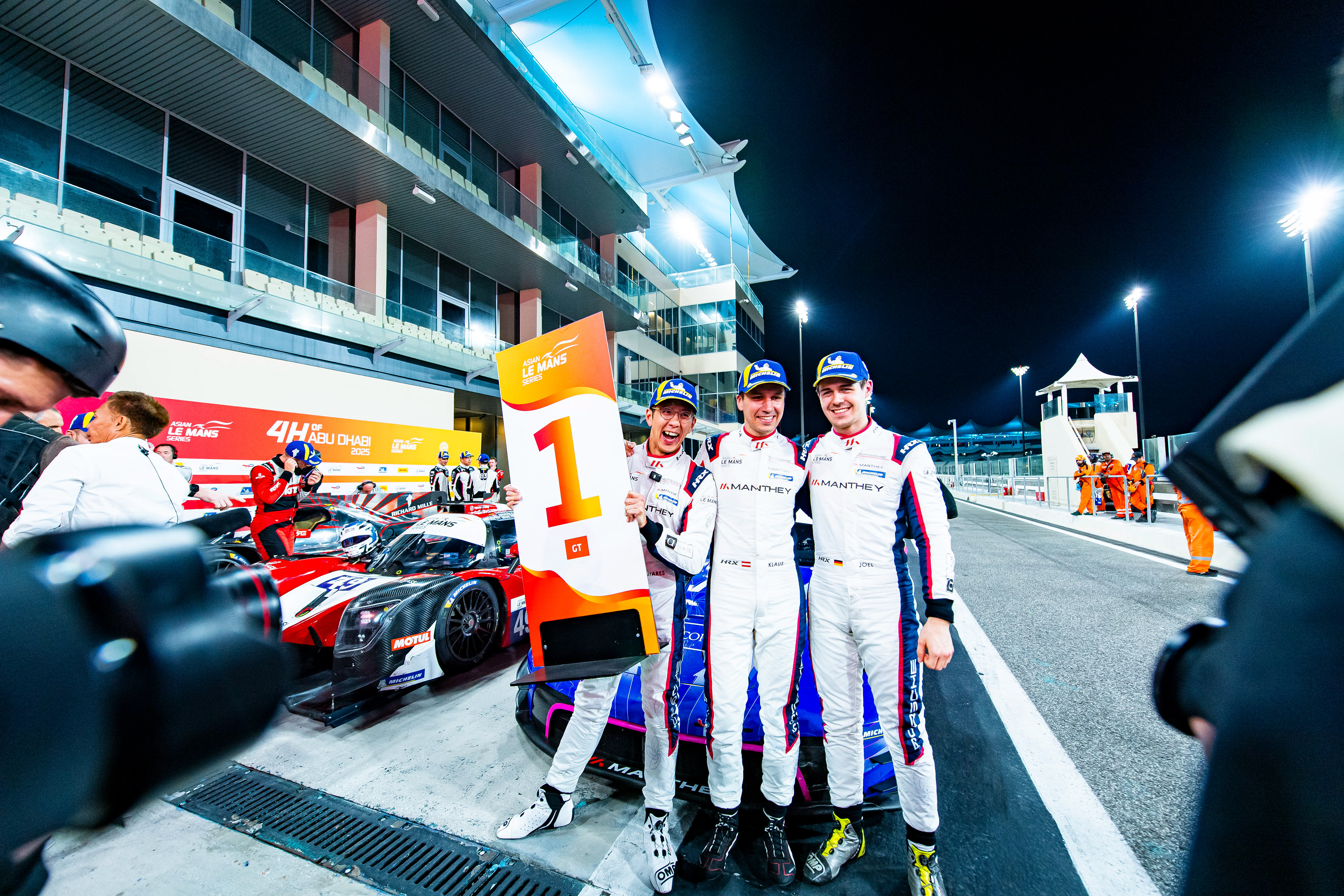 #10 Manthey Porsche 911 GT3 R: Antares Au, Klaus Bachler, Joel Sturm © 2024-2025 Shameem Fahath