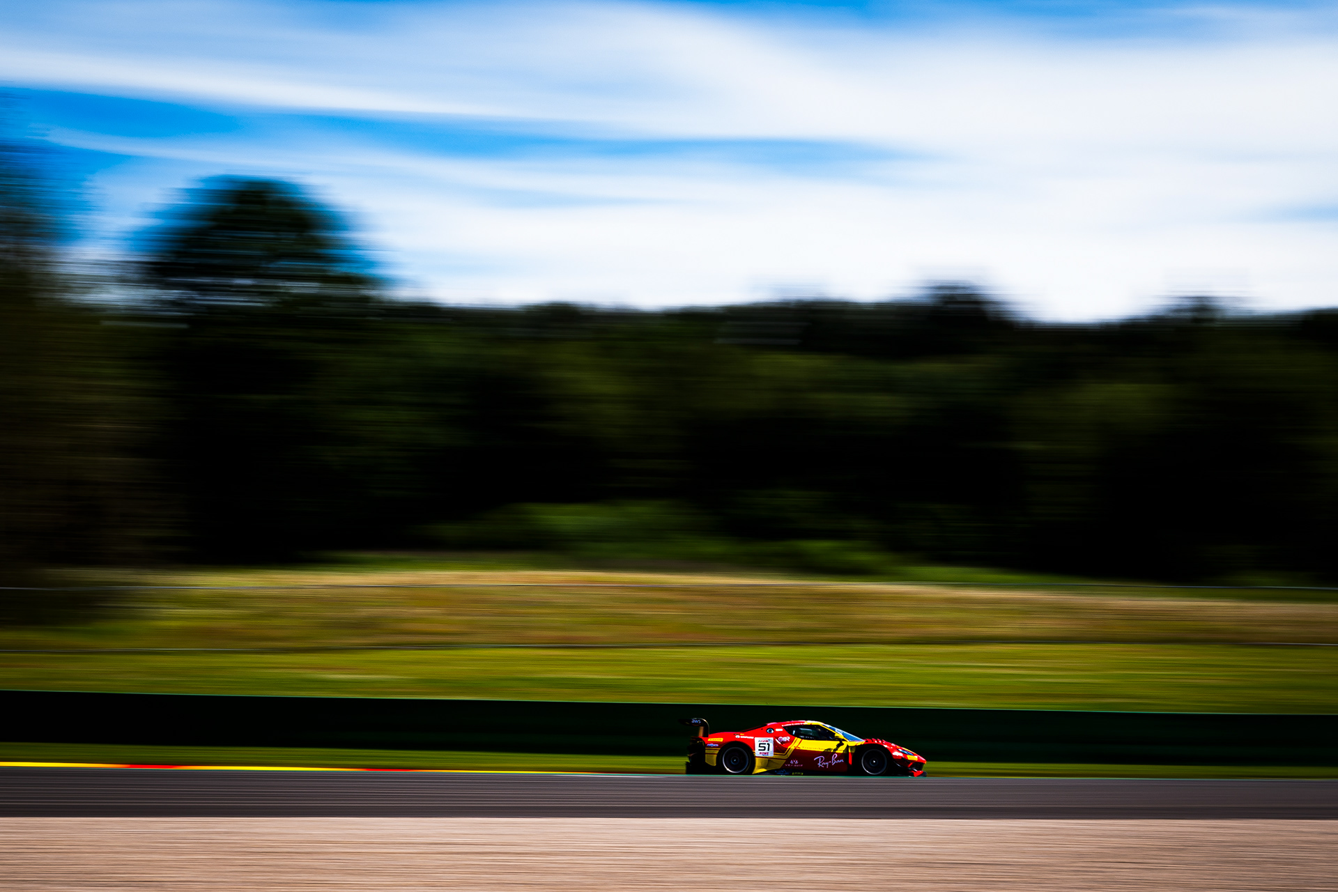 #51 AF Corse - Francorchamps Motors Ferrari 296 GT3: Alessandro Pier Guidi, Davide Rigon, Alessio Rovera