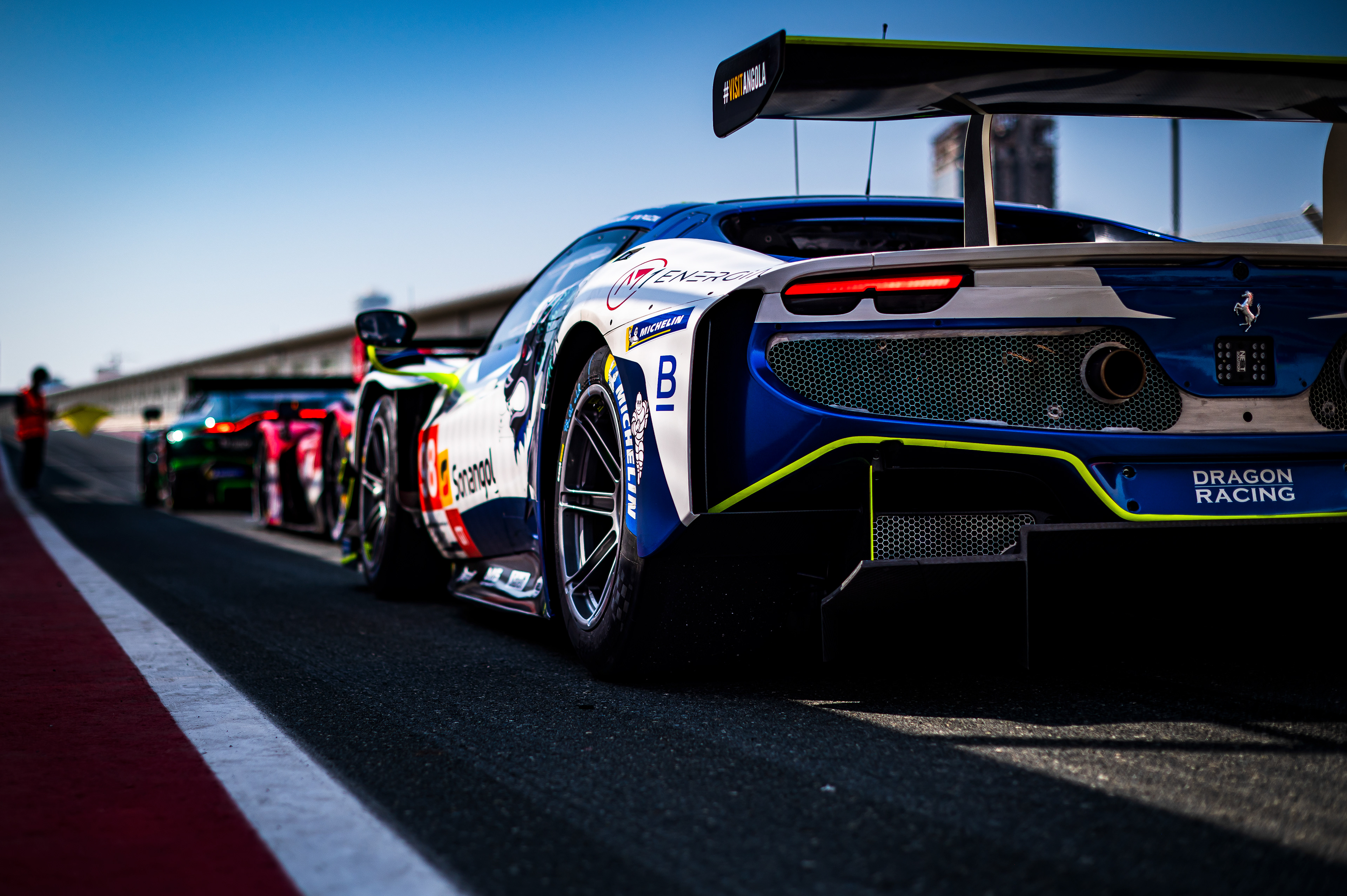 #98 DRAGON RACING Ferrari 296 GT3 of Rui Andrade, Nicola Marinangeli, Marco Pulcini