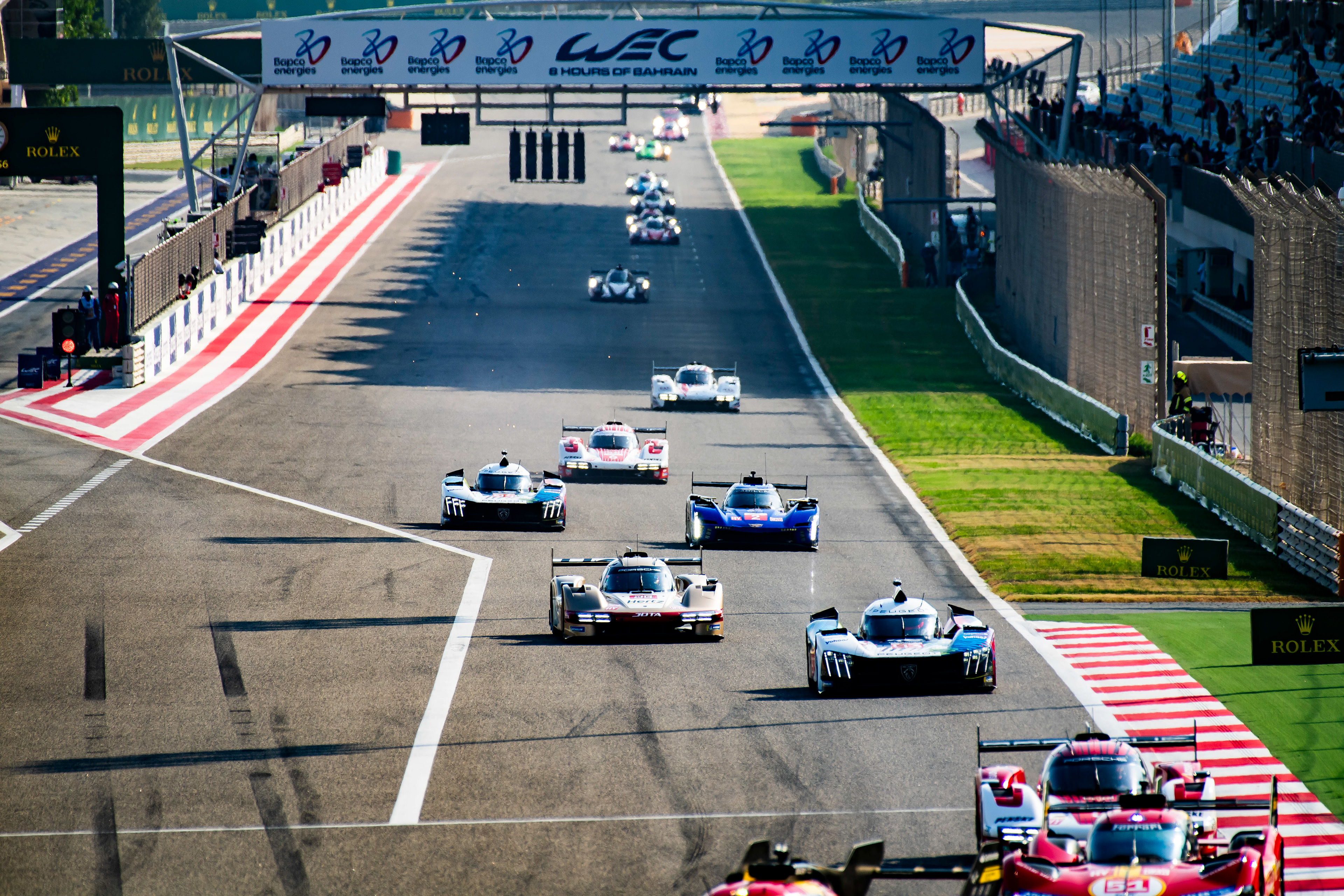 2nd Lap from Race started