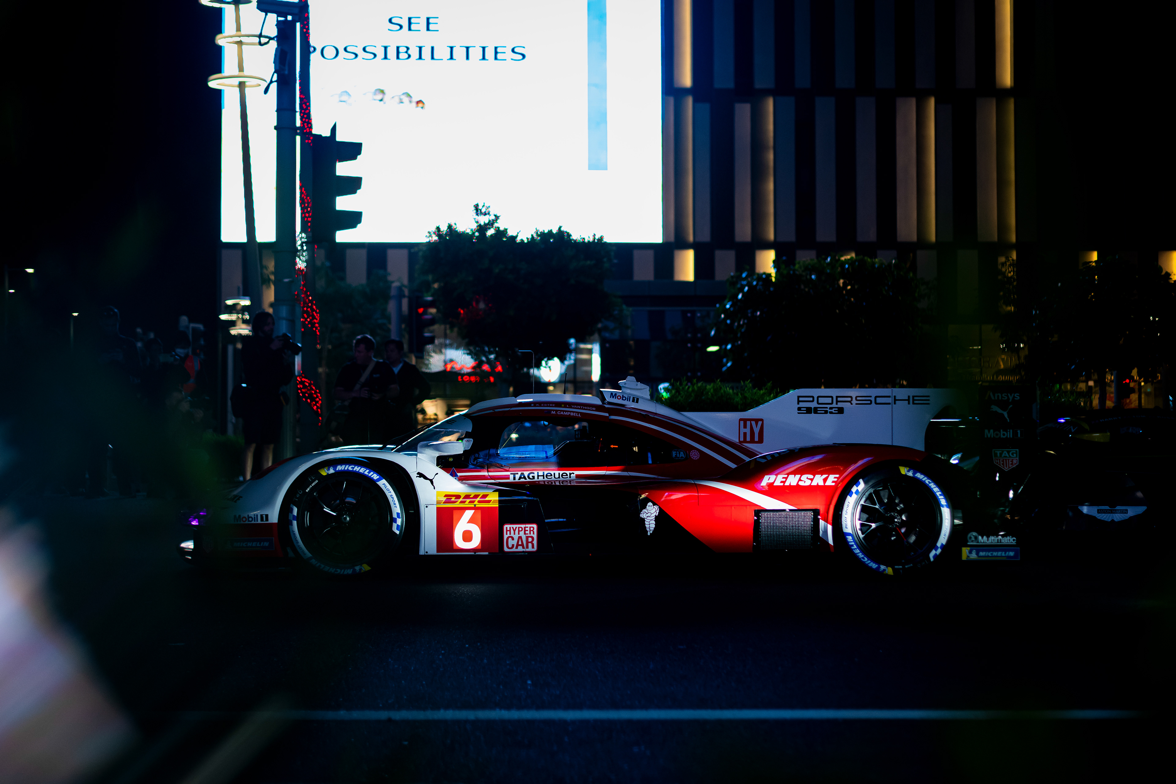 #6 Porsche Penske Motorsport Porsche 963: Kevin Estre, Laurens Vanthoor, Matt Campbell © 2024-2025 Shameem Fahath