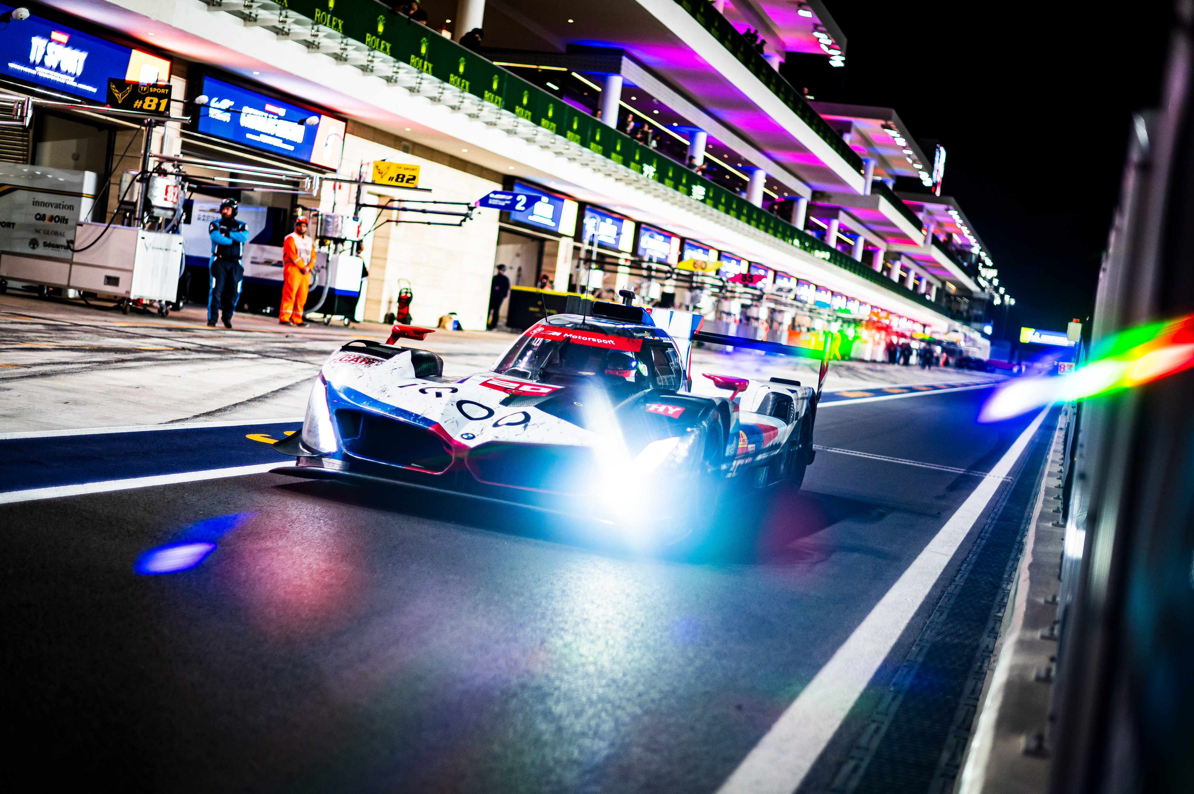 #20 BMW M TEAM WRT BEL M BMW M Hybrid V8 of Sheldon Van Der Linde, Robin Frijns, René Rast