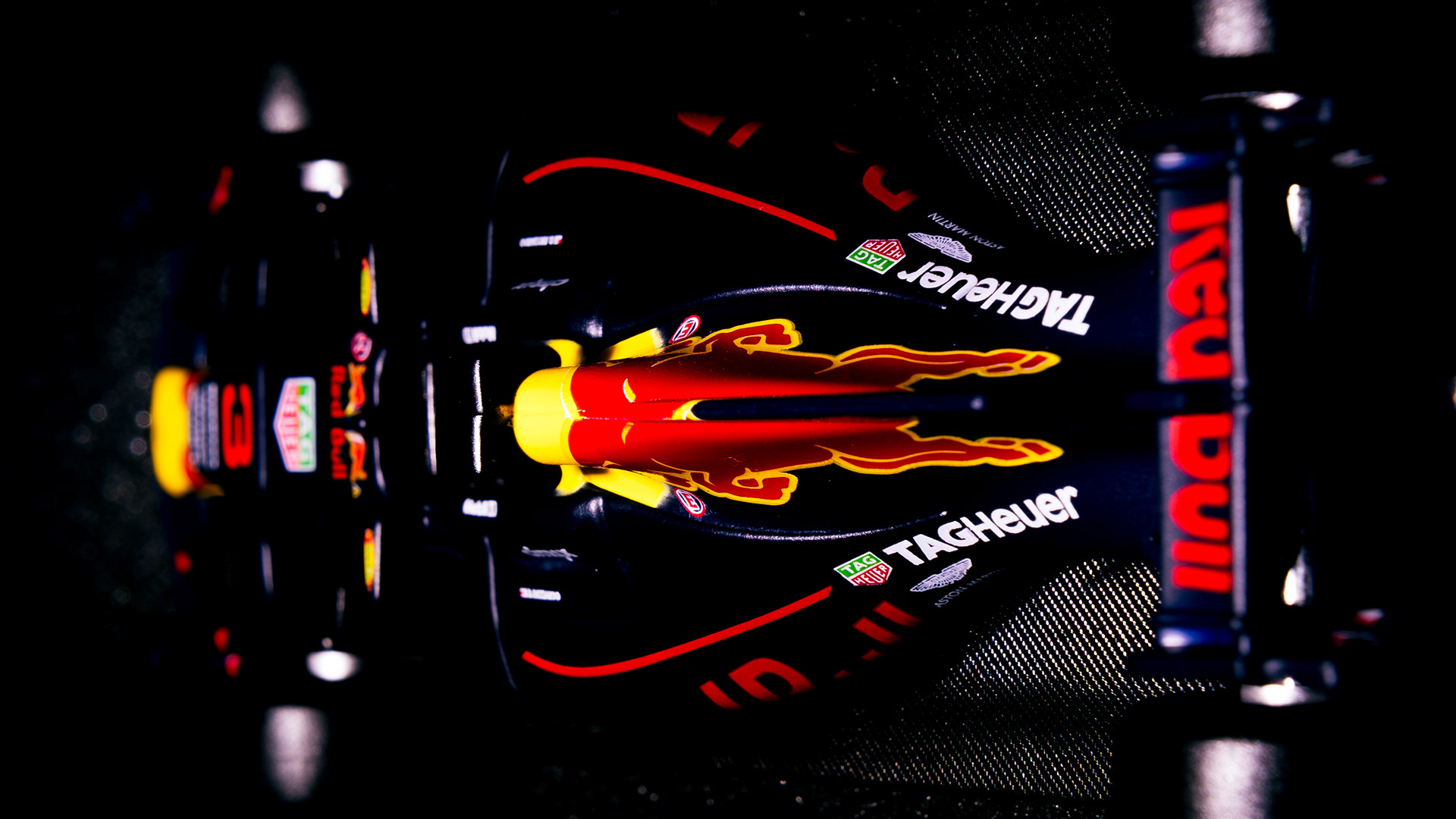 Scale model - Daniel Ricciardo 2017