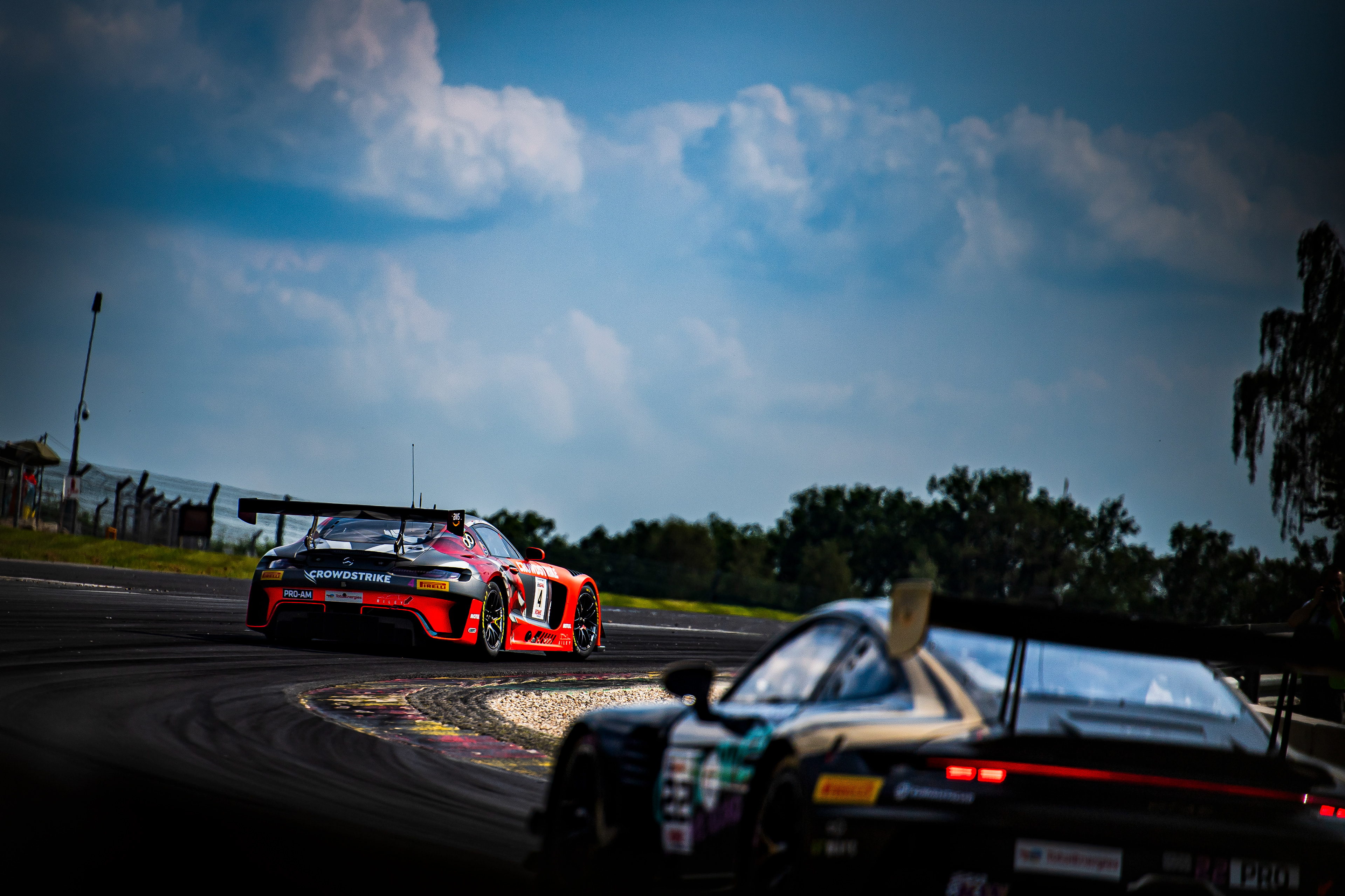 #4 CrowdStrike By Riley Mercedes-AMG GT3 EVO: George Kurtz, Colin Braun, Ian James, Nicky Catsburg