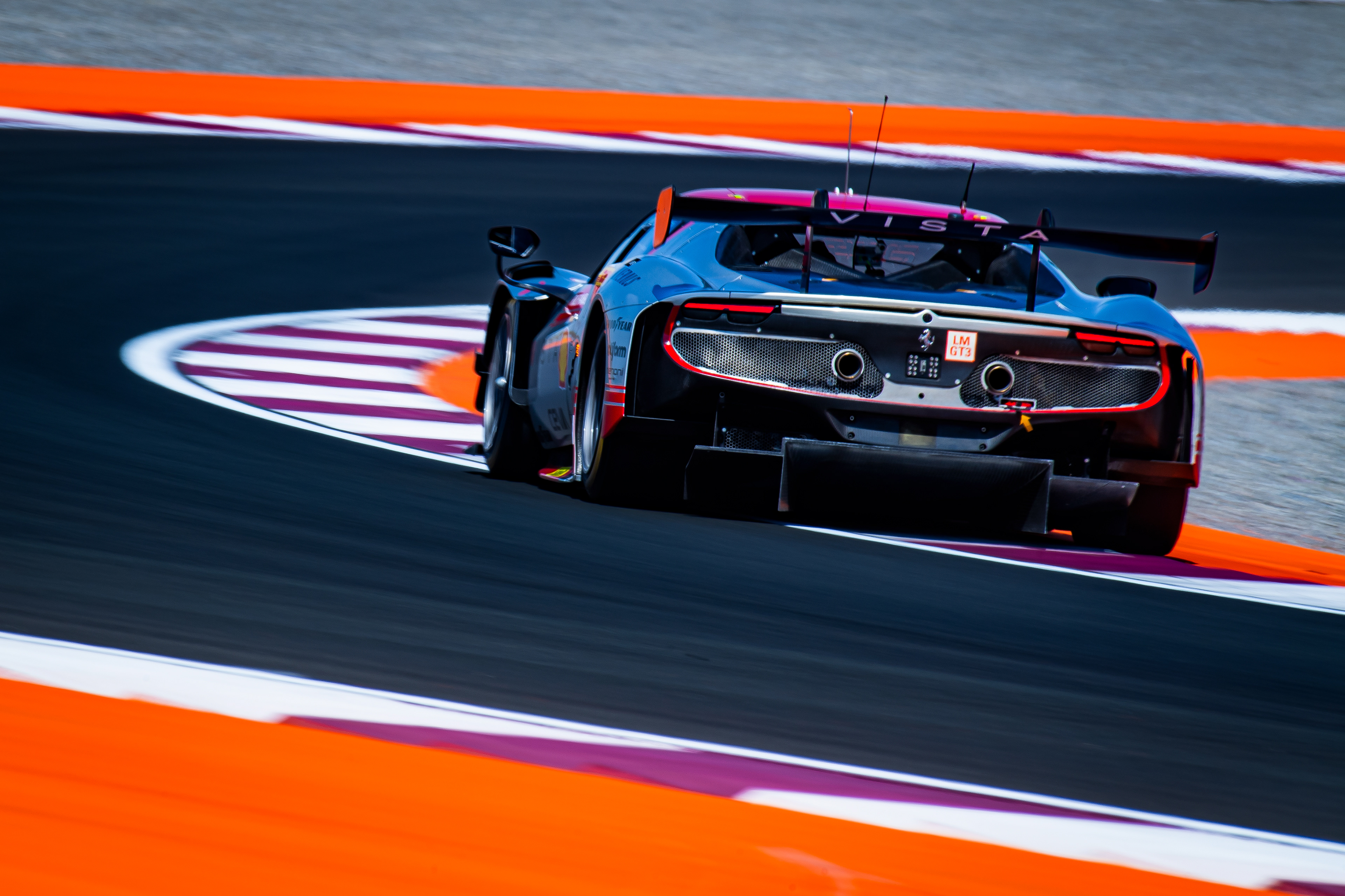 #54 VISTA AF CORSE  ITA G Ferrari 296 LMGT3 of Thomas Flohr, Francesco Castellacci, Davide Rigon 