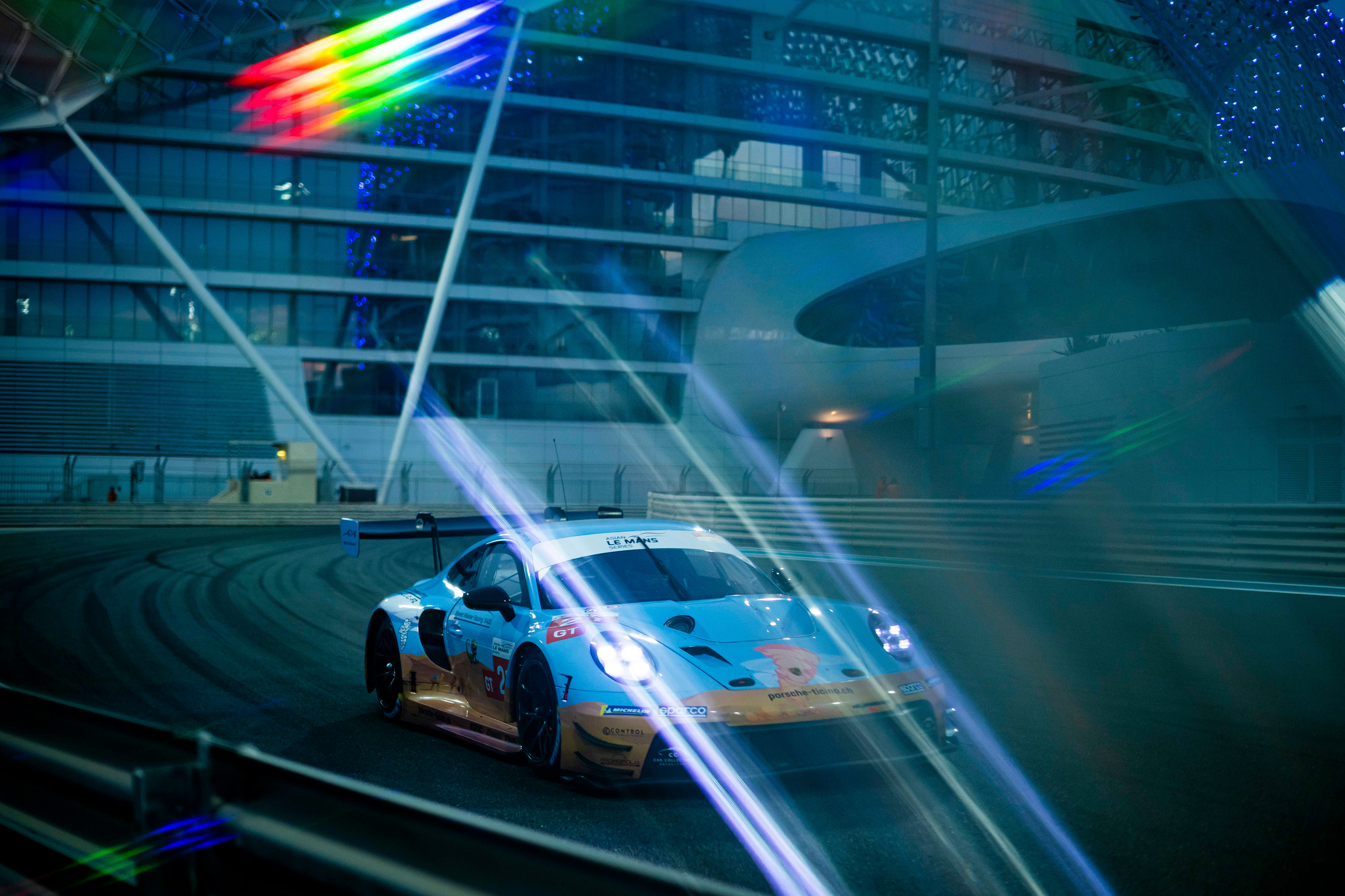 #21 Car Collection Porsche 911 GT3 R: Hash, Alex Fontana, Yannick Mettler © 2024-2025 Shameem Fahath