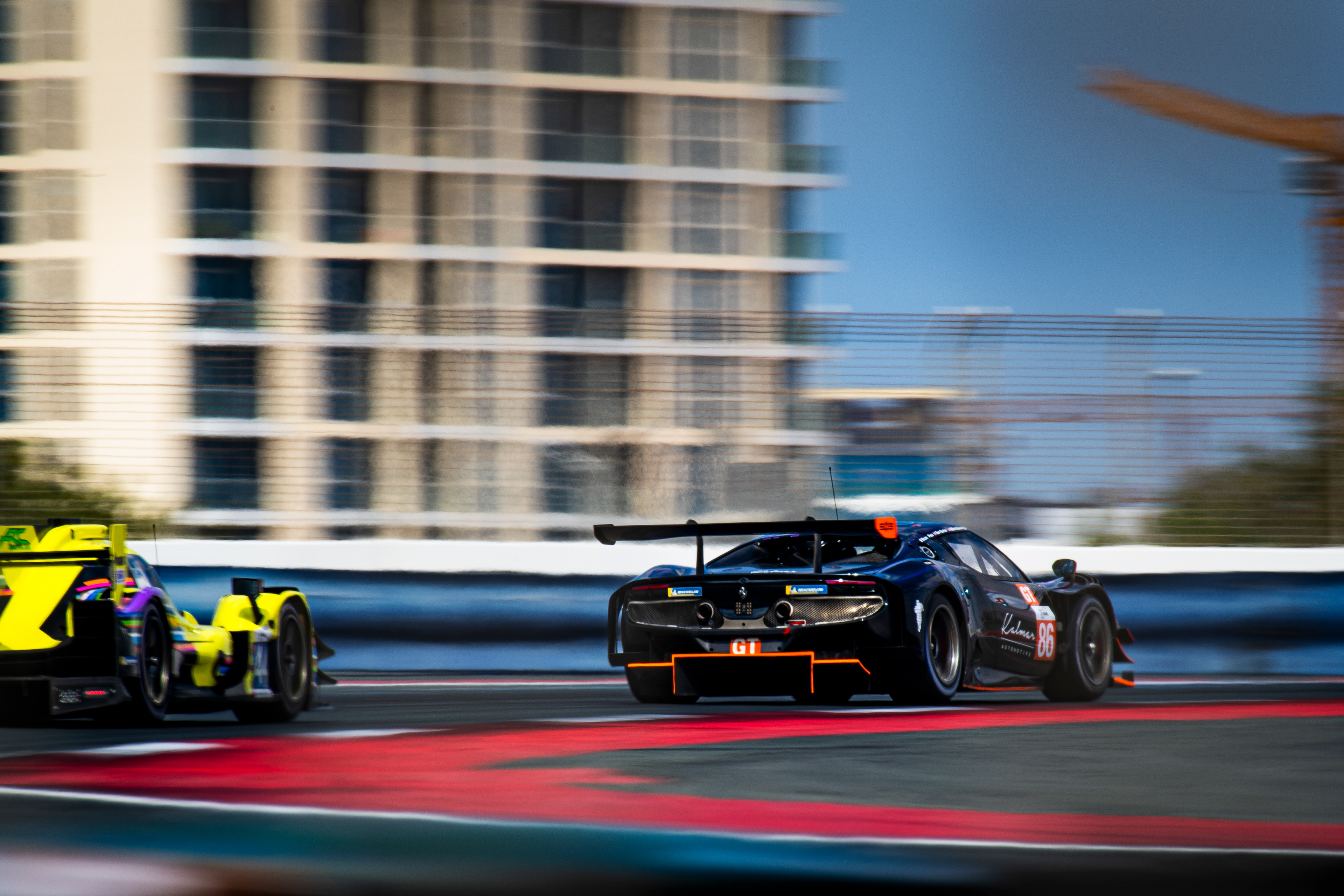 #86 GR RACING Ferrari 296 GT3 of Michael Wainwright, Benjamin Barker, Riccardo Pera