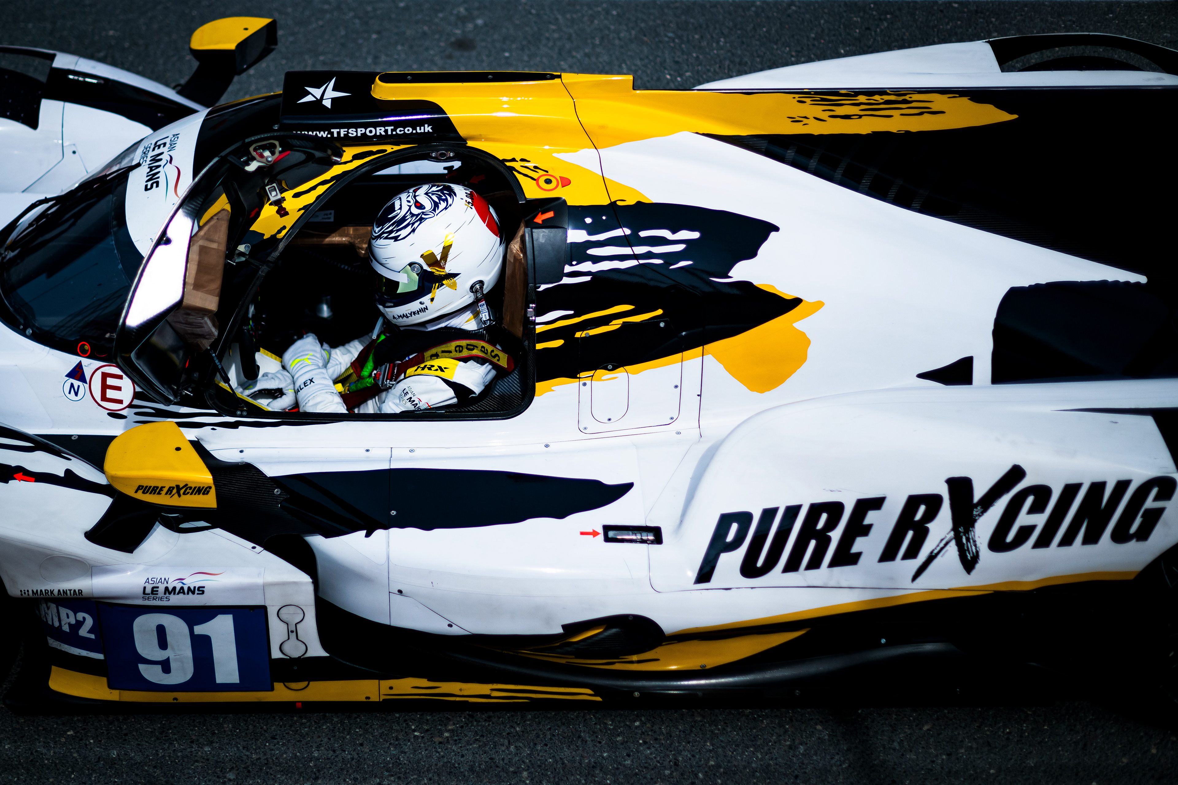 #91 Pure Rxcing Oreca 07 - Gibson: Aliaksandr Malykhin, Harry King, Louis Deletraz © 2024-2025 Shameem Fahath