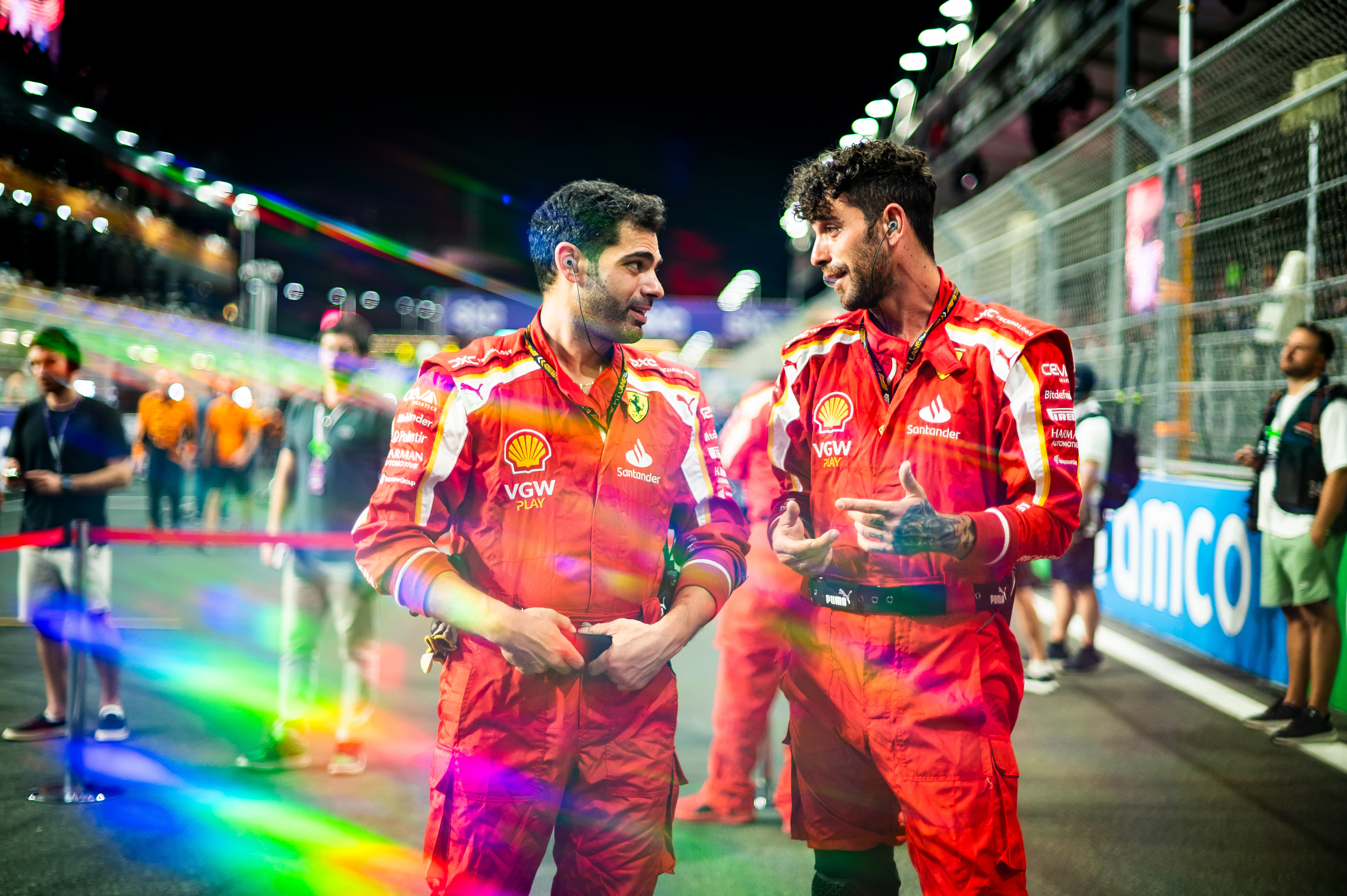 Scuderia Ferrari Team Mechanics