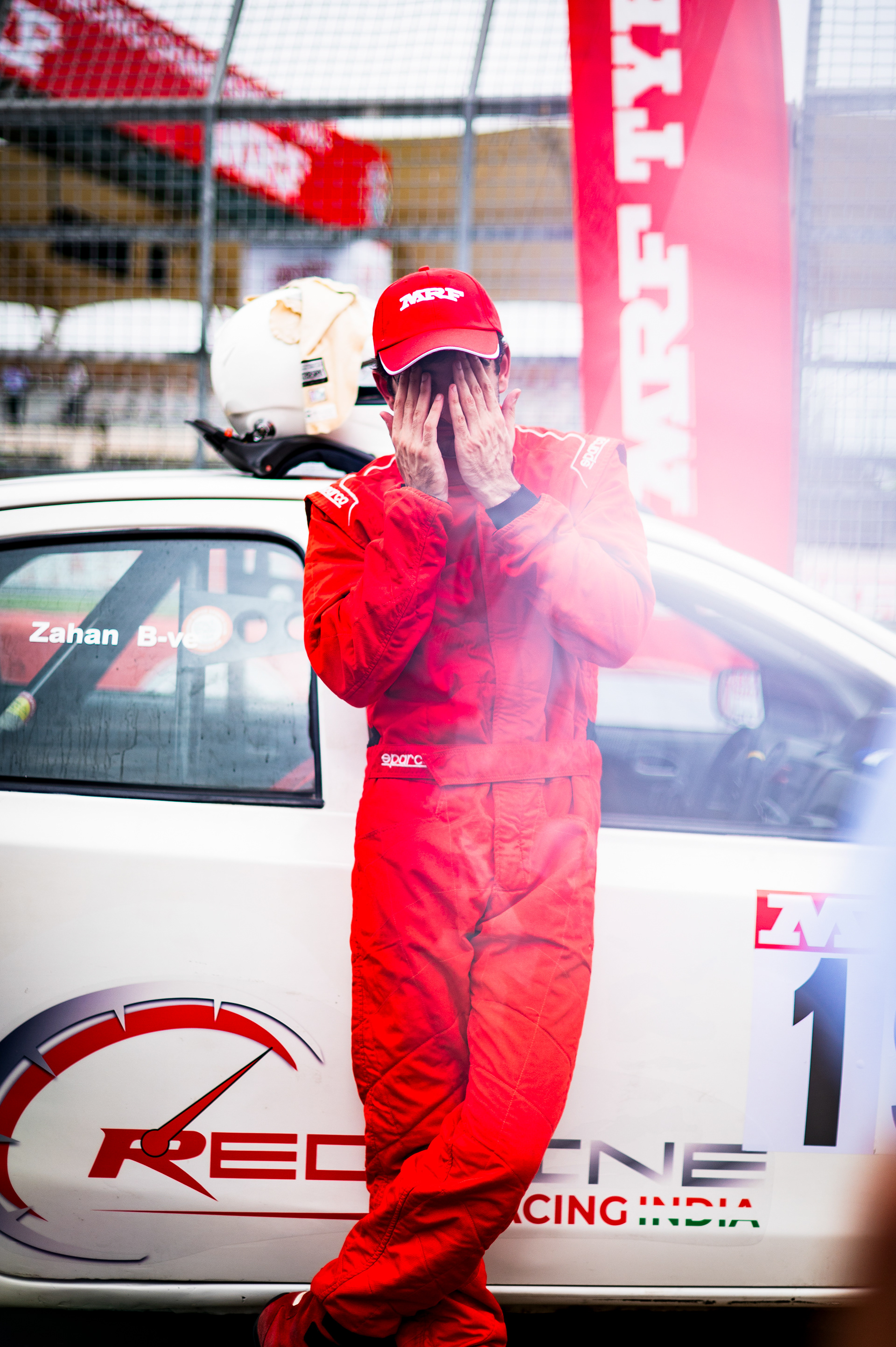 Zahan after Intense battle for p1.