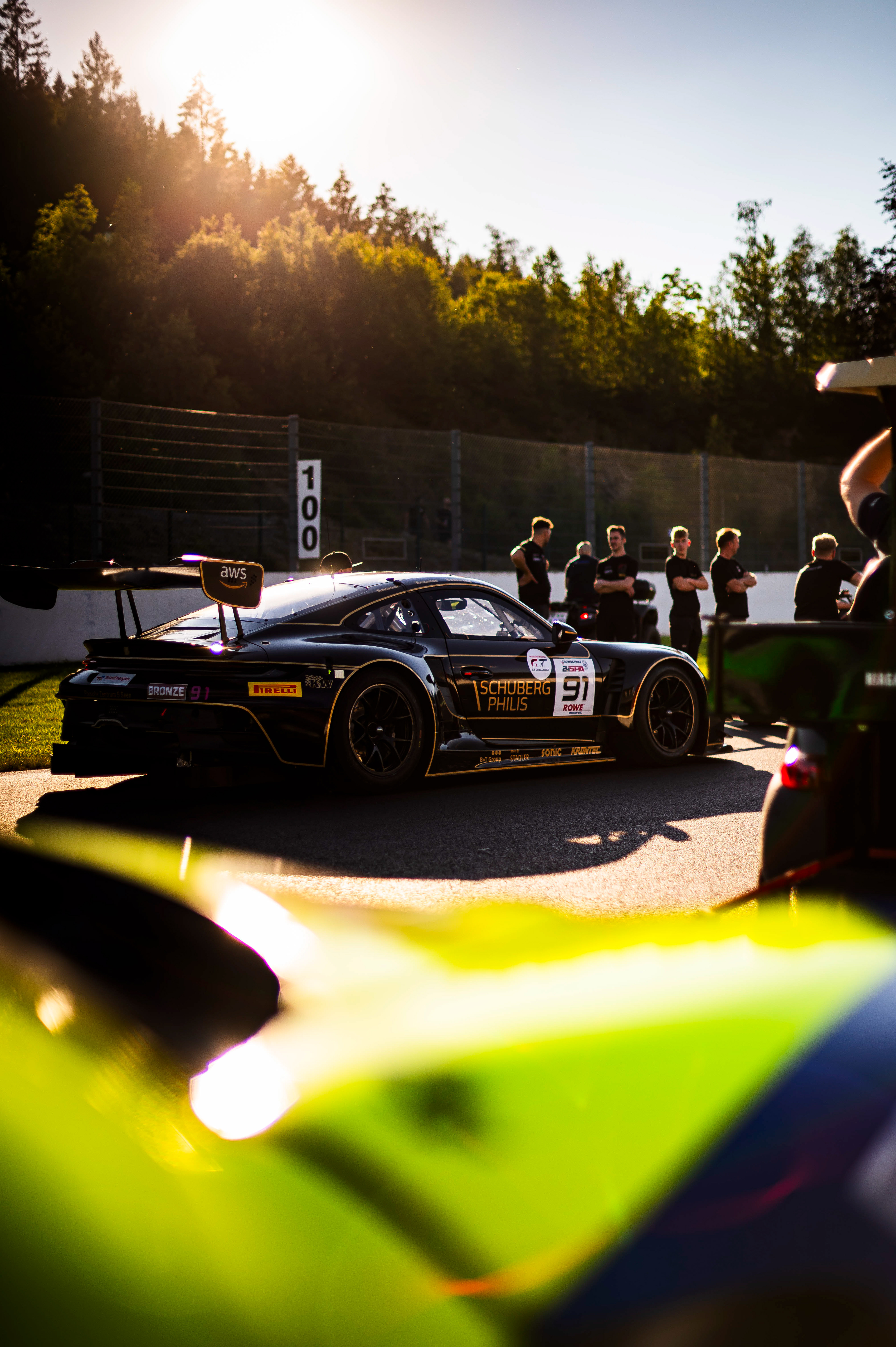 #91 Herberth Motorsport Porsche 911 GT3 R (992): Ralf Bohn, Robert Renauer, Morris Schuring