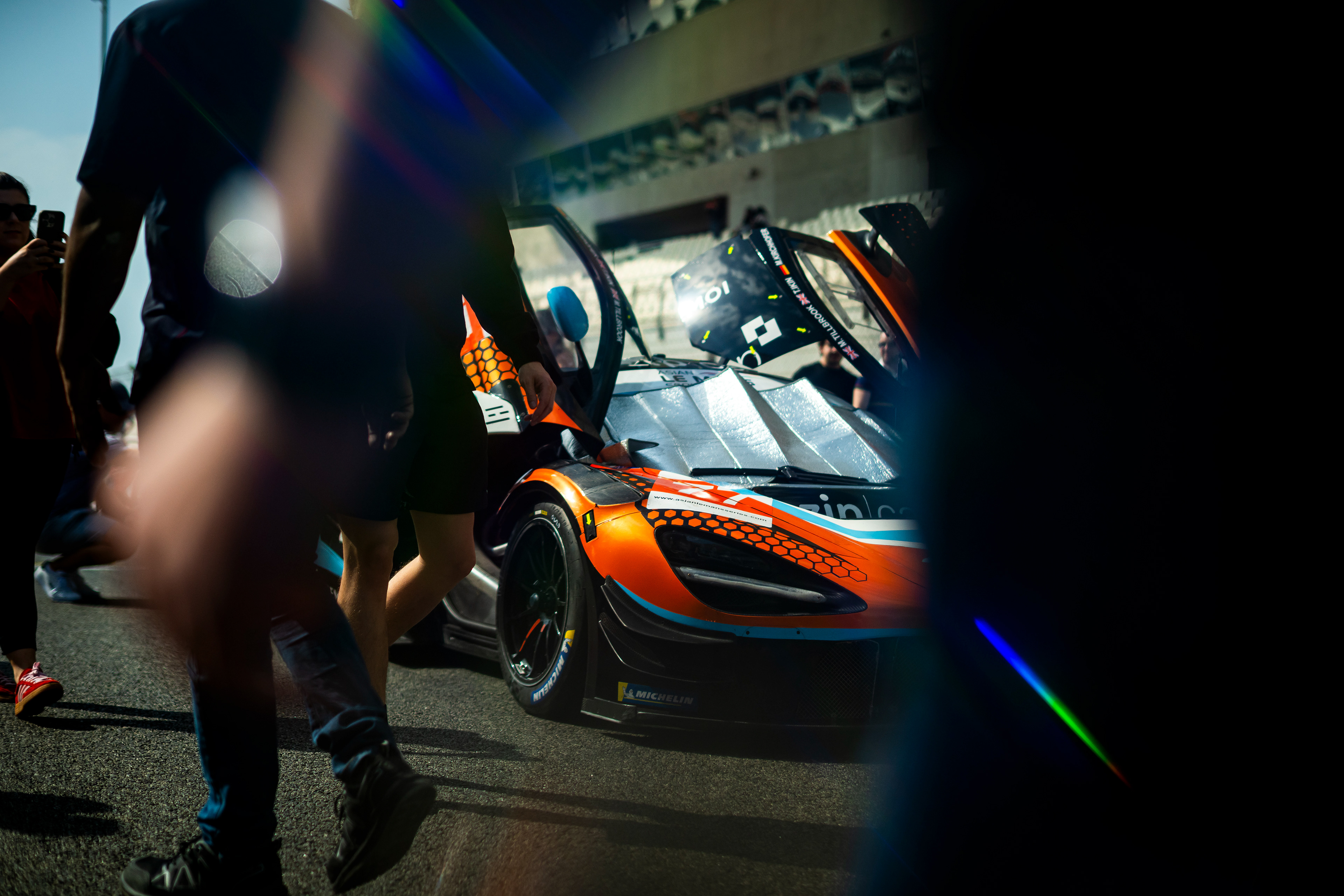 #27 Optimum Motorsport McLaren 720S GT3: Andrew Gilbert, Fran Rueda, Benji Goethe © 2024-2025 Shameem Fahath