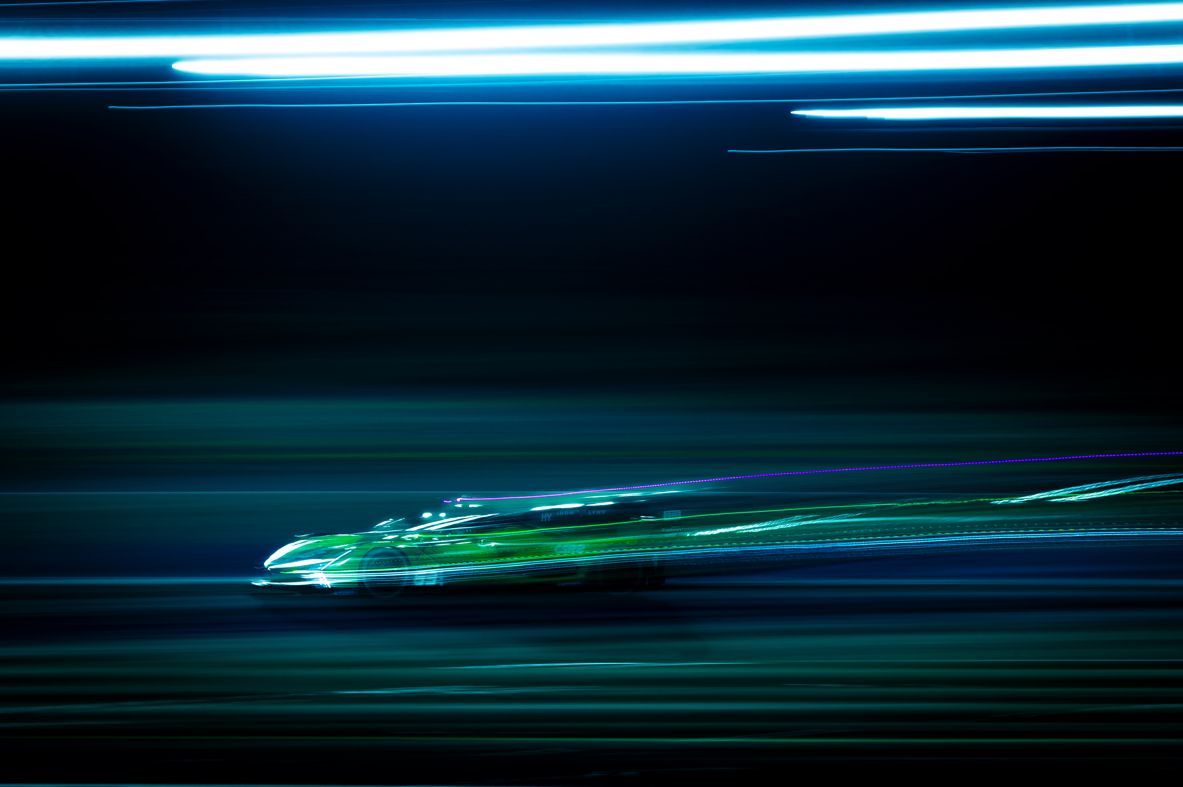 #63 LAMBORGHINI IRON LYNX ITA M Lamborghini SC63 of Mirko Bortolotti, Edoardo Mortara, Daniil Kvyat 