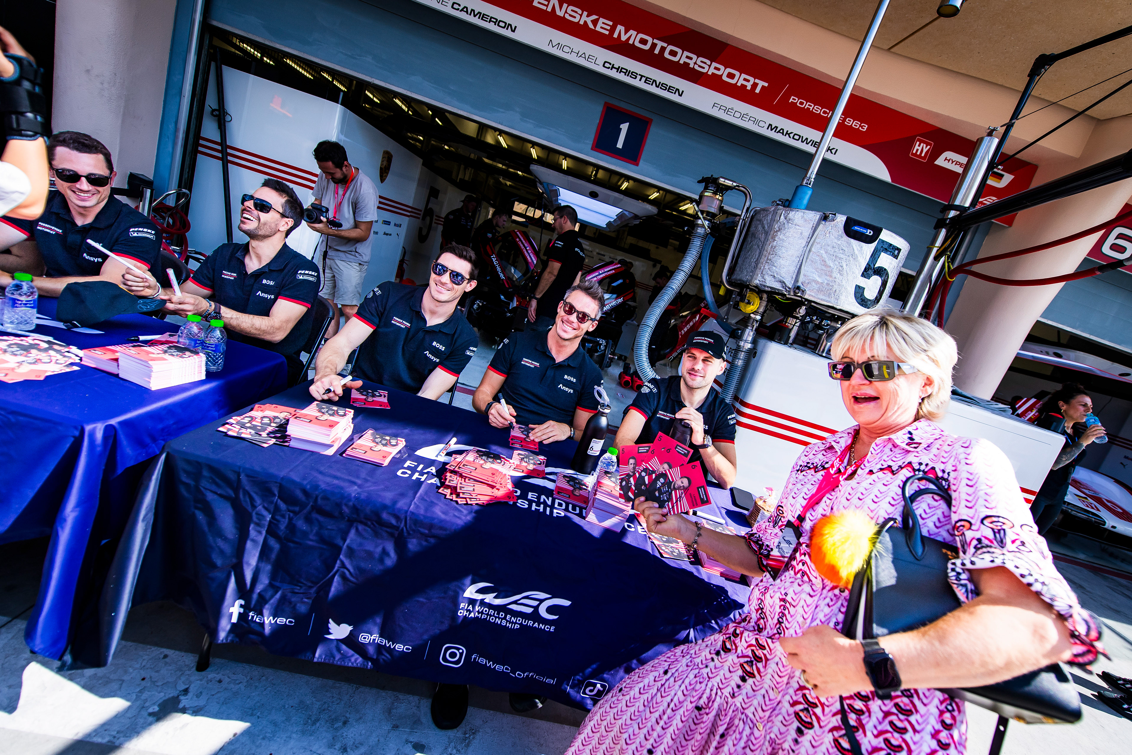 Porsche Penske Autograph Session