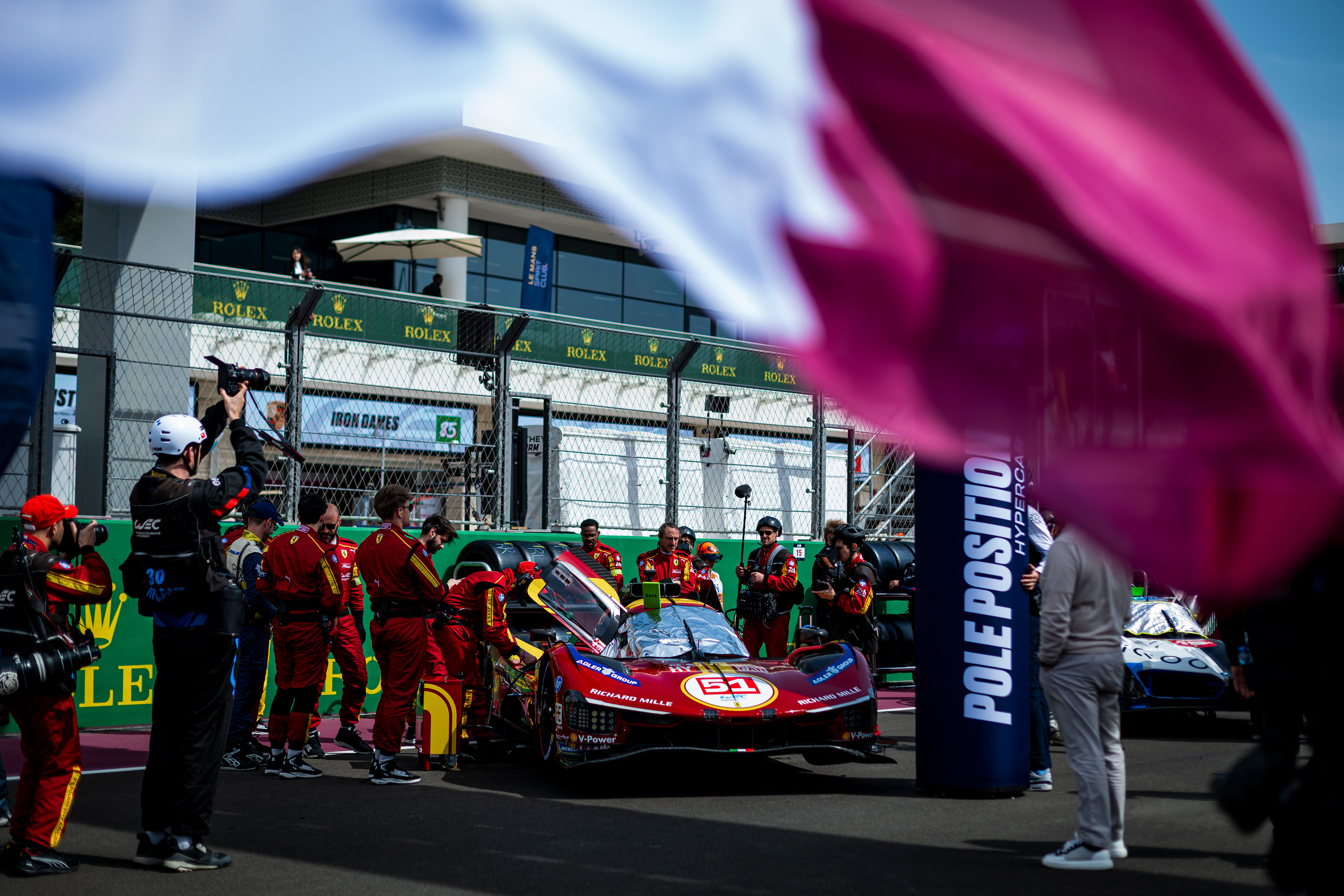 #51 Ferrari AF Corse Ferrari 499P: Alessandro Pier Guidi, James Calado, Antonio Giovinazzi © 2024-2025 Shameem Fahath