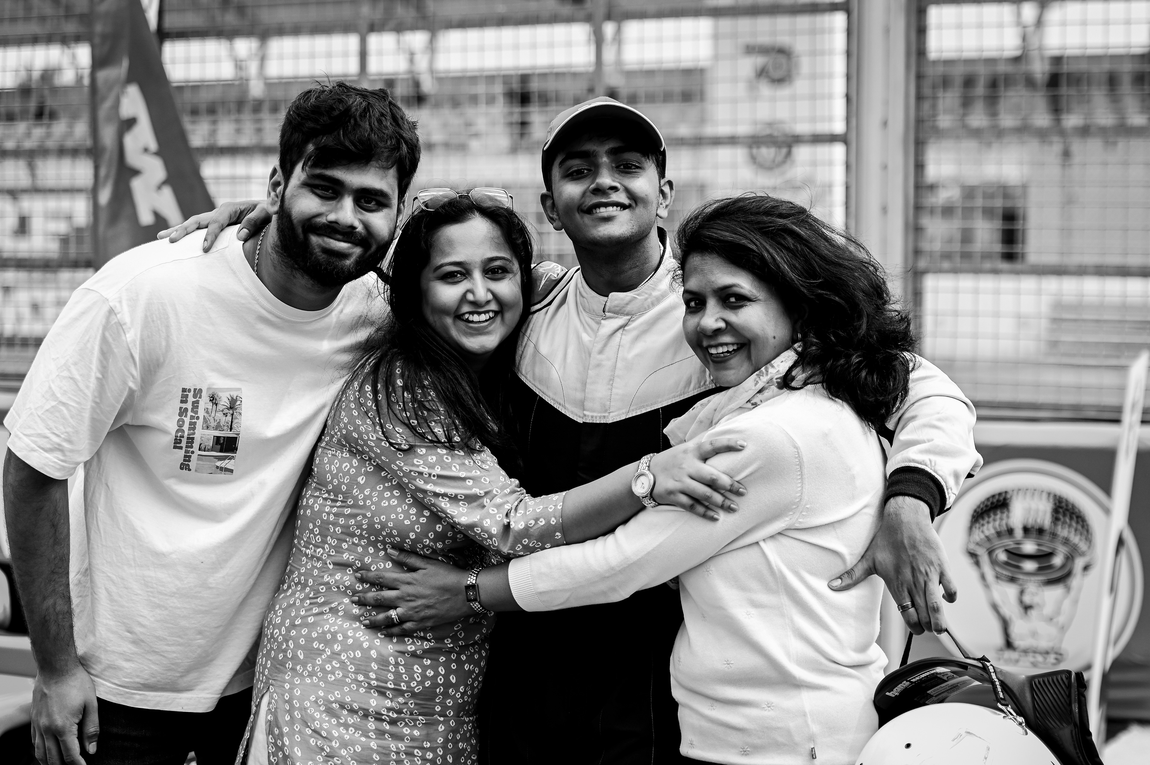 Divy Nandan and his Family