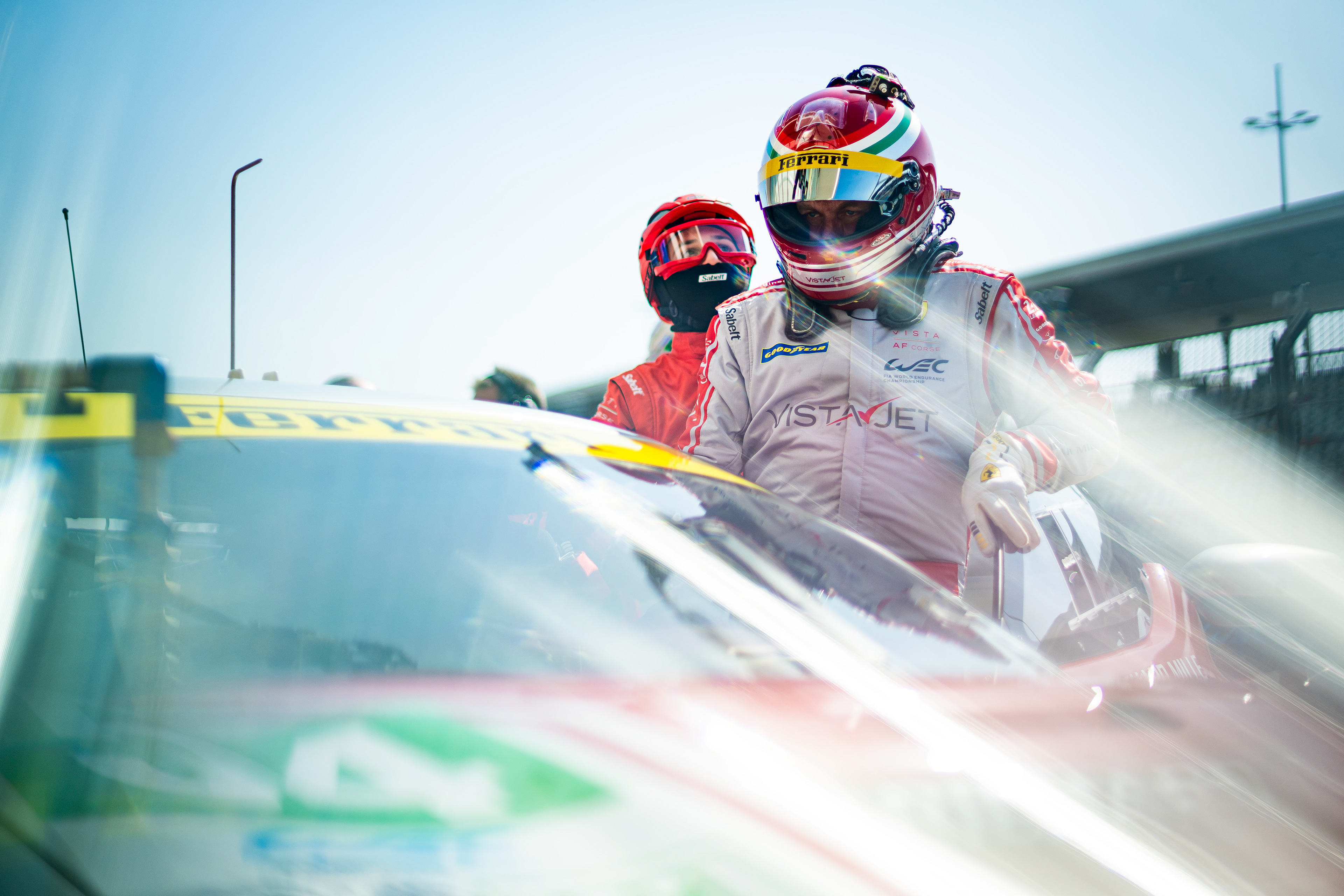 #21 Vista AF Corse Ferrari 296 LMGT3: François Heriau, Simon Mann, Alessio Rovera © 2024-2025 Shameem Fahath