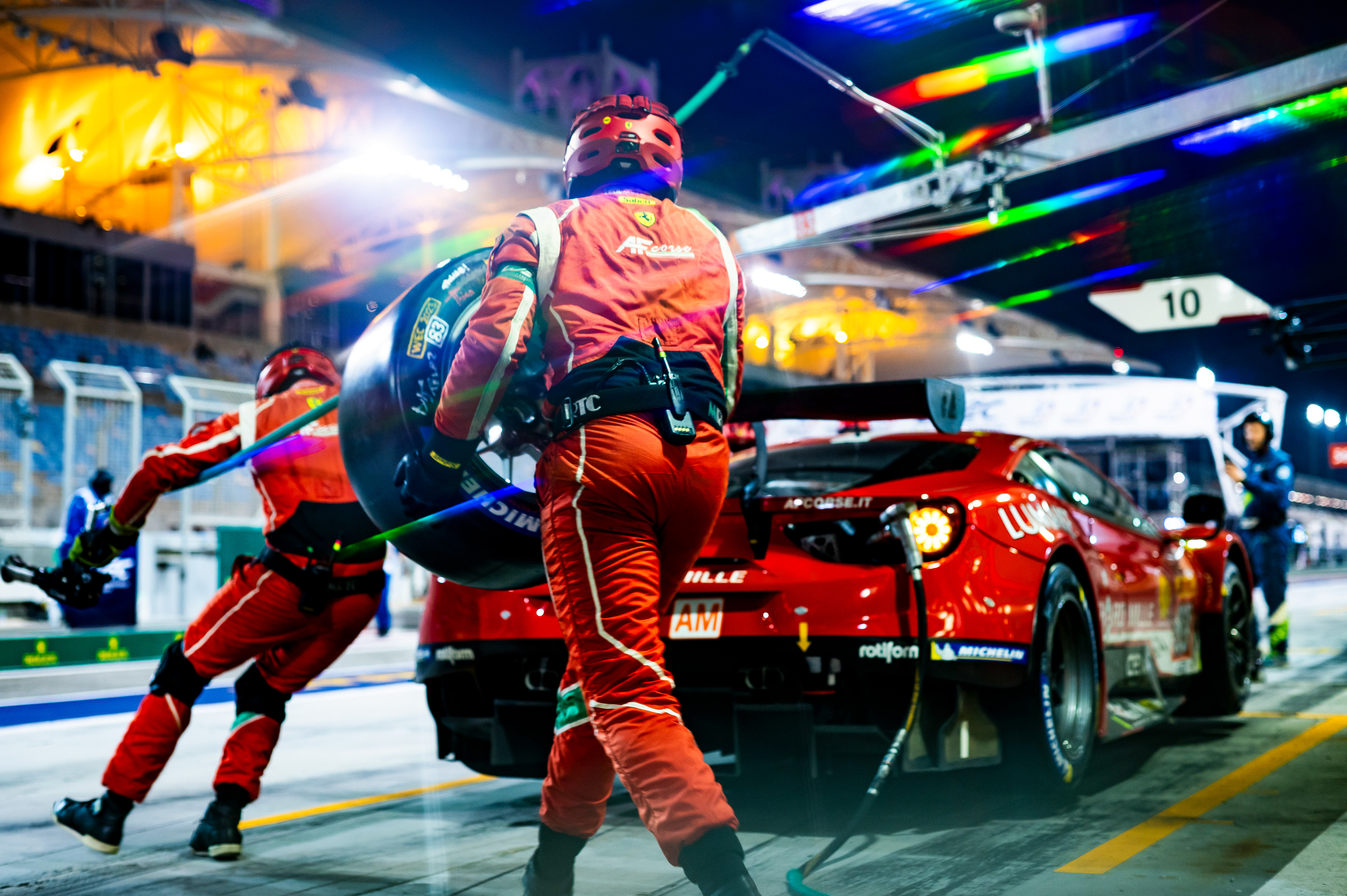 RM AF Corse Pitstop
