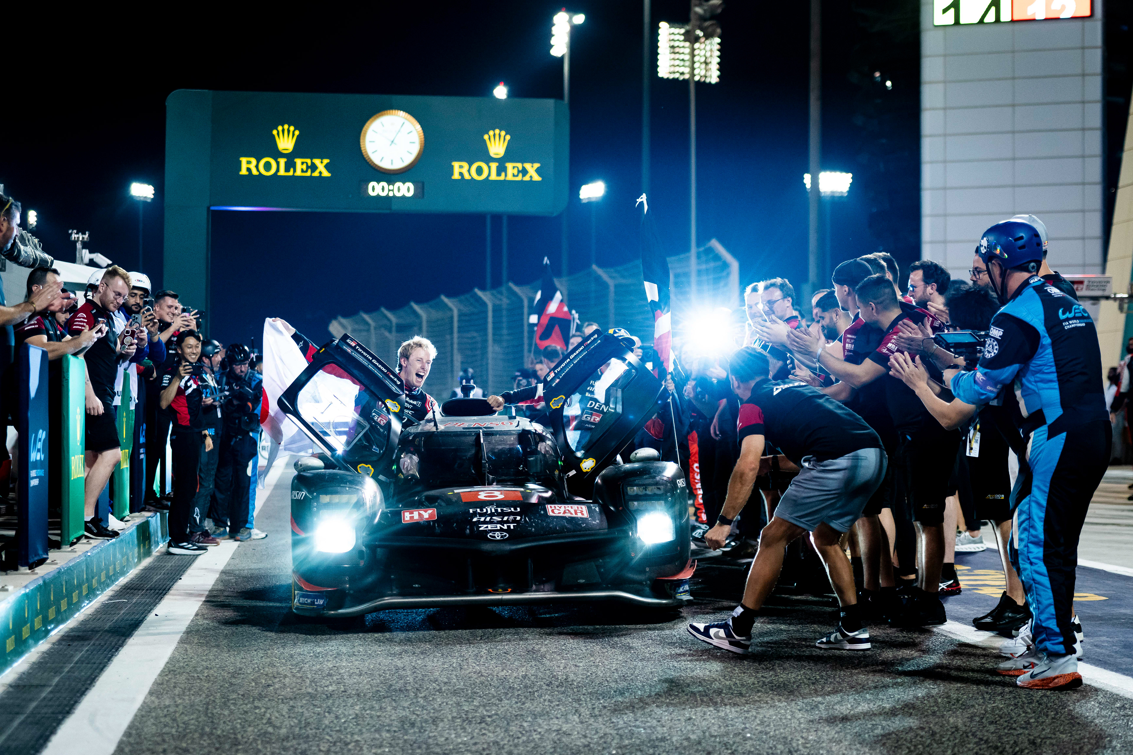 #8 Toyota Gazoo Racing Toyota GR010 - Hybrid: Sebastien Buemi, Brendon Hartley, Ryo Hirakawa
