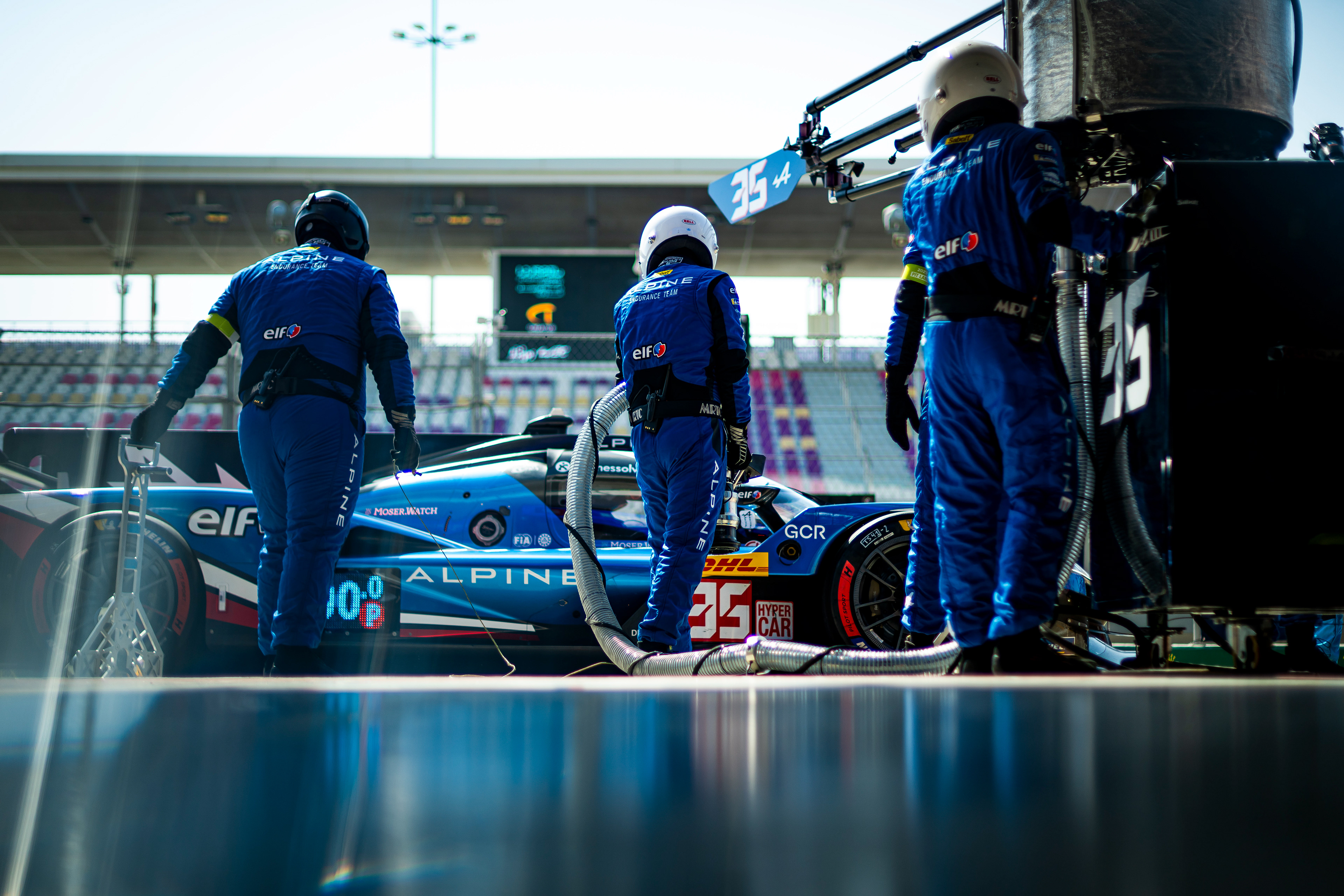 #35 Alpine Endurance Team Alpine A424: Paul-Loup Chatin, Ferdinand Habsburg, Charles Milesi © 2024-2025 Shameem Fahath