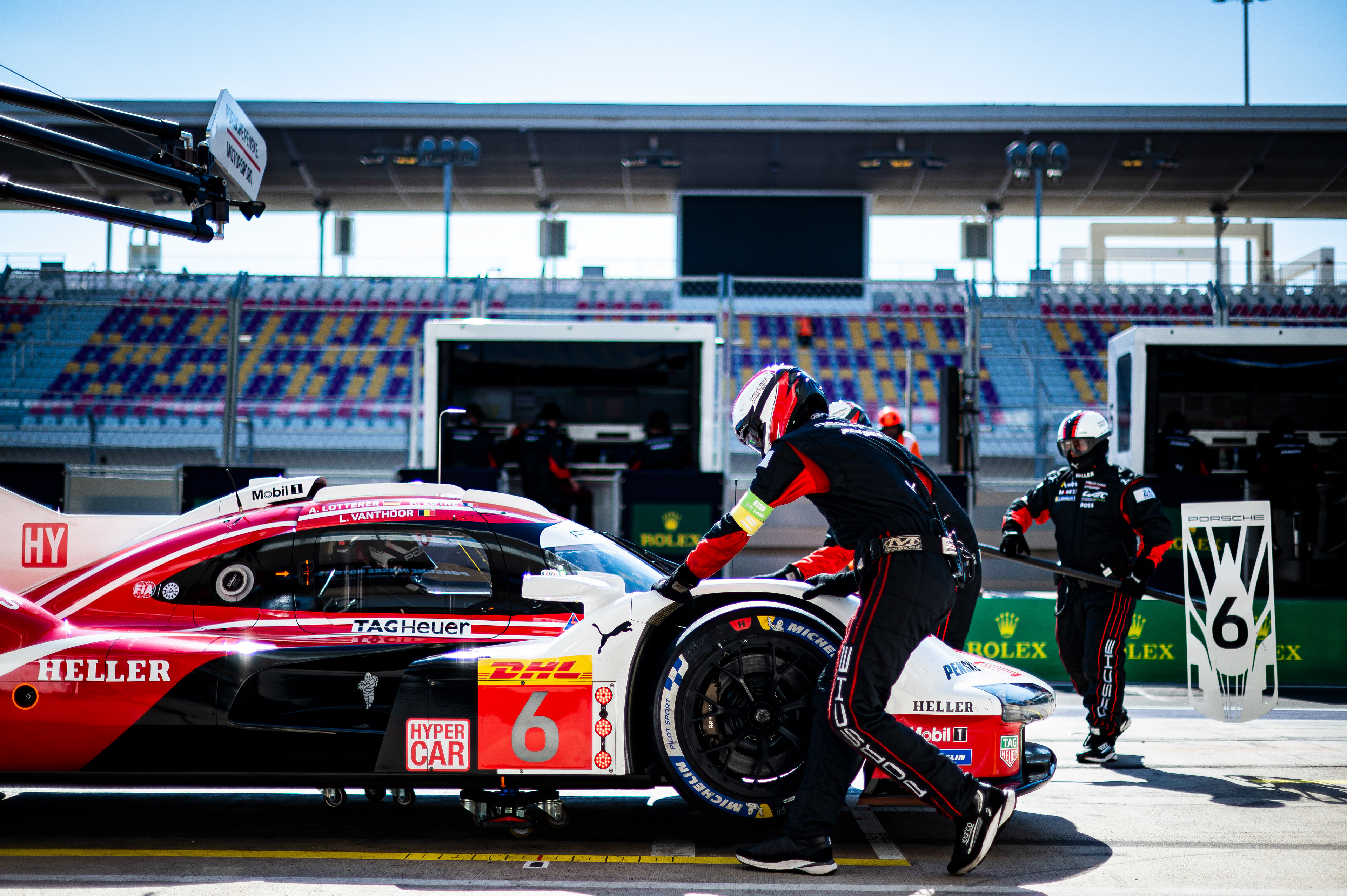 #6 PORSCHE PENSKE MOTORSPORT DEU M Porsche 963 of Kévin Estre, André Lotterer, Laurens Vanthoor