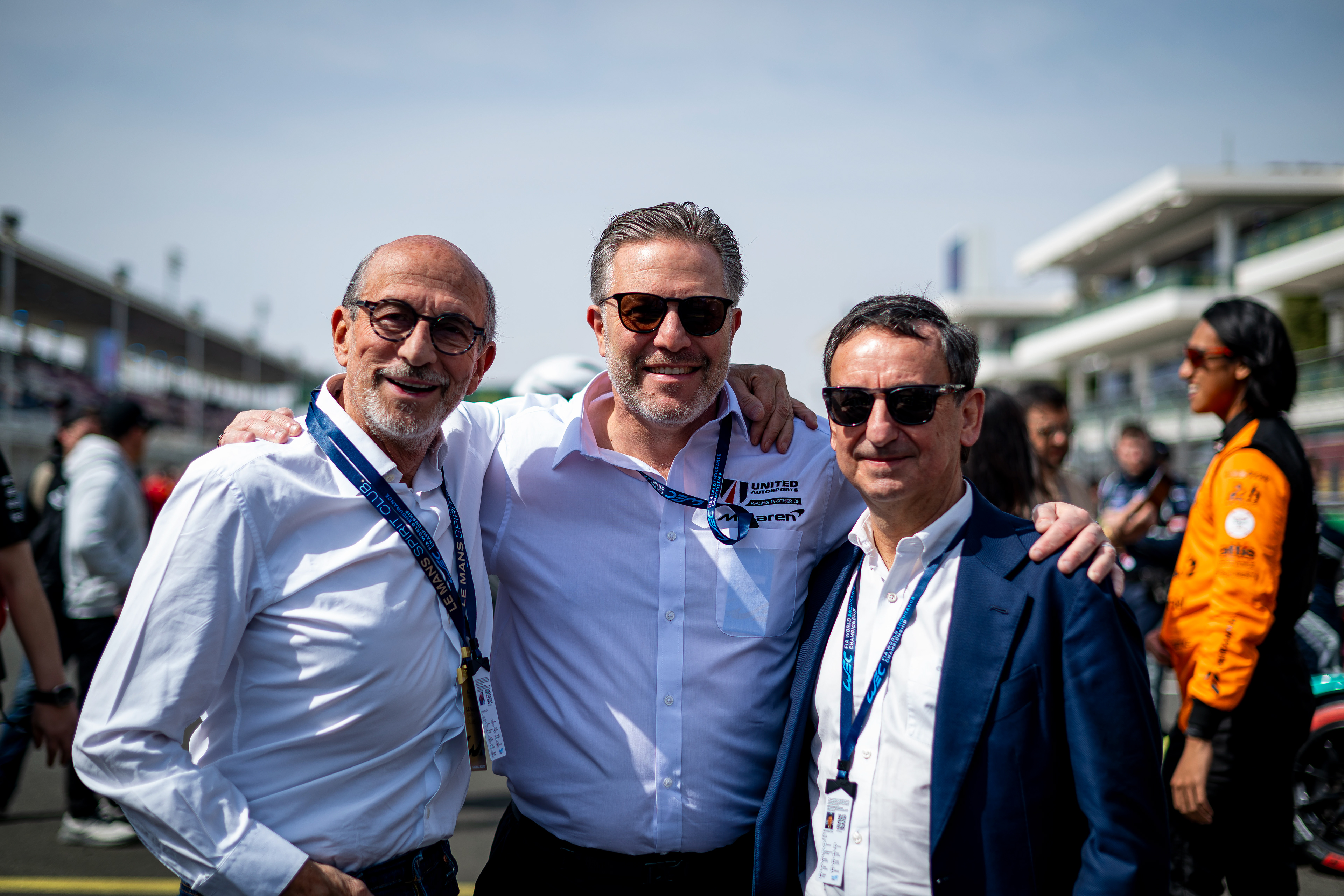 Richard Mille, Zak Brown, Pierre Fillon © 2024-2025 Shameem Fahath
