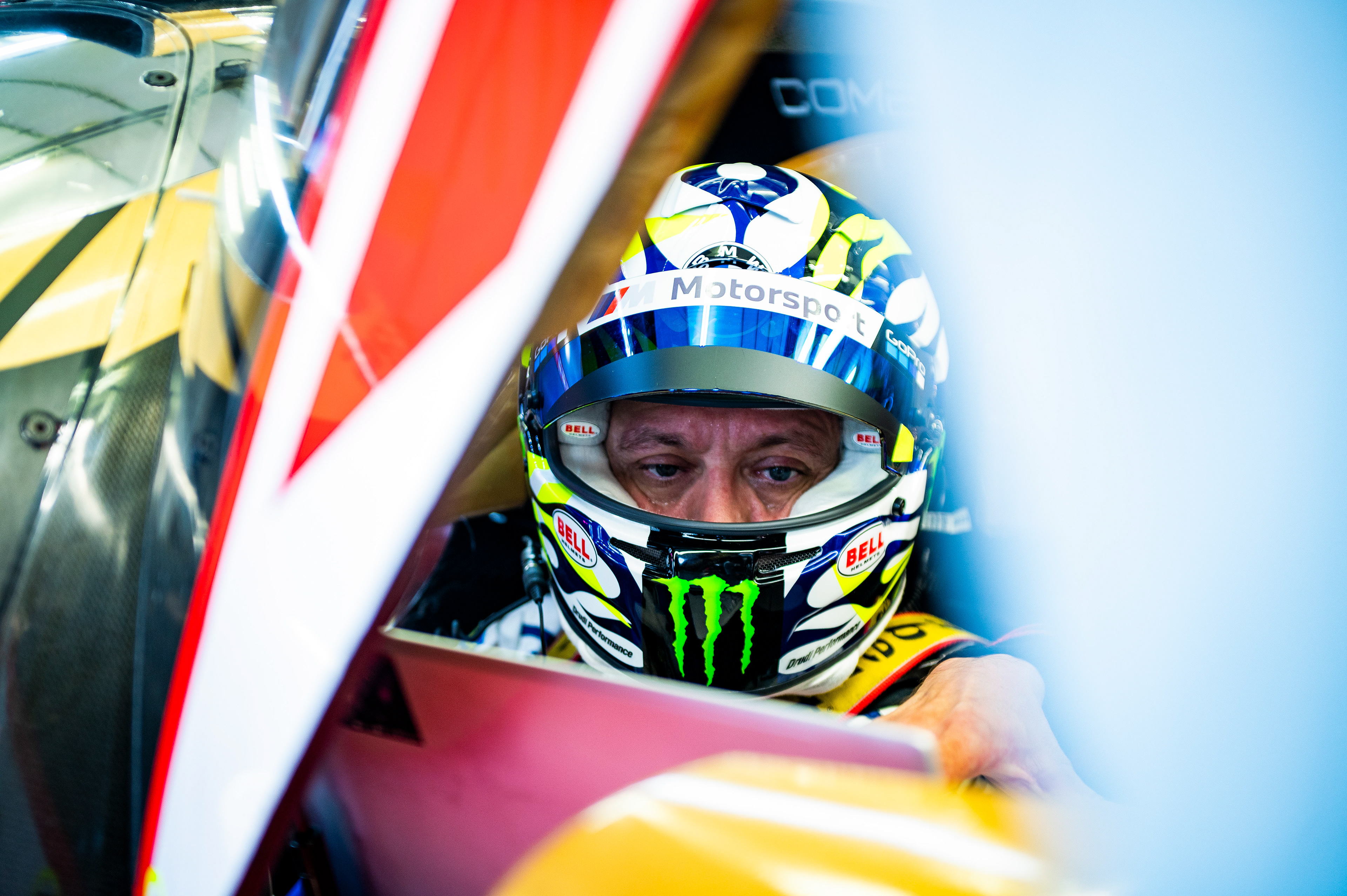 Valentino Rossi testing LMP2 