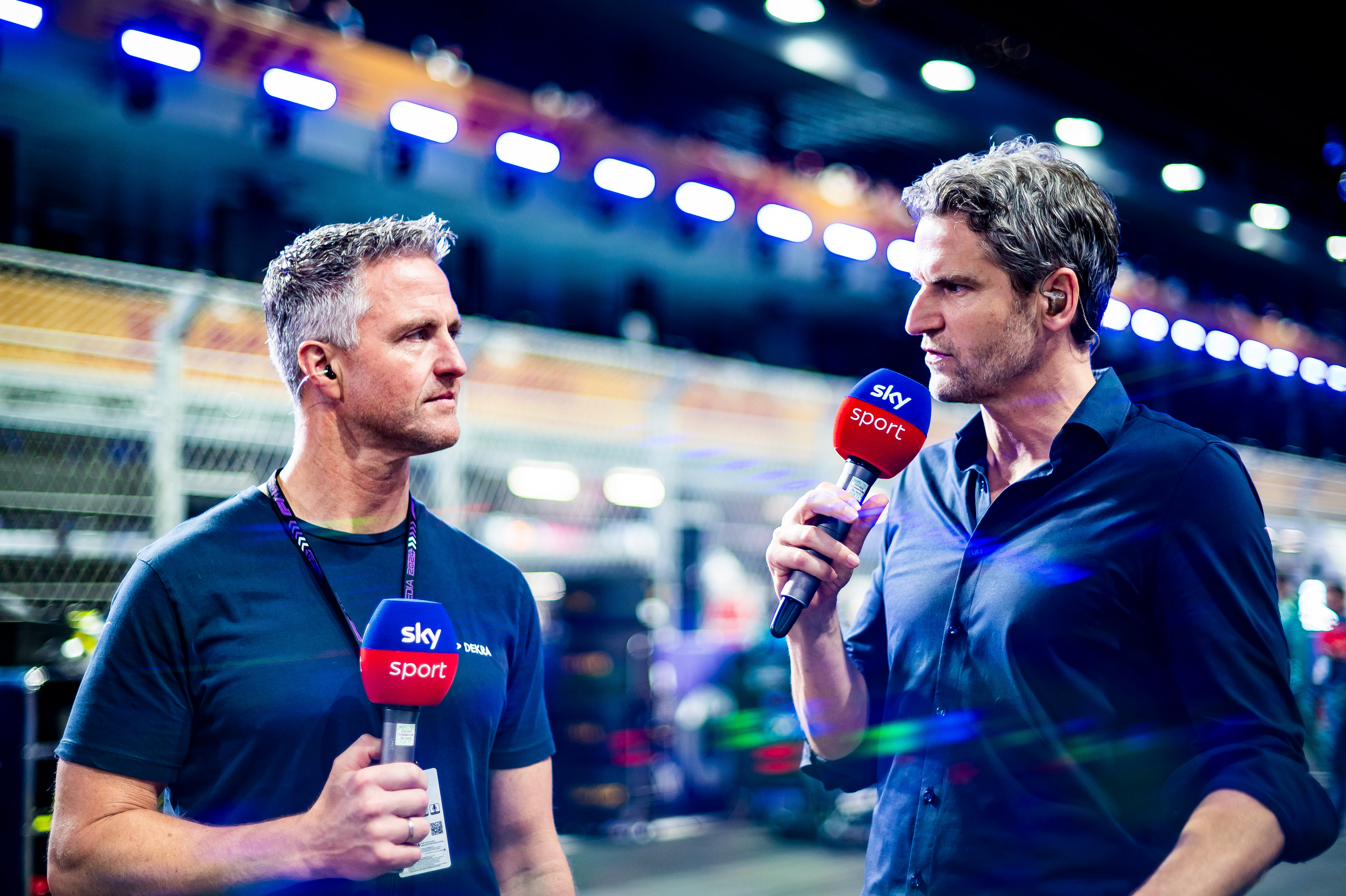 Ralf Schumacher + Simon Lazenby