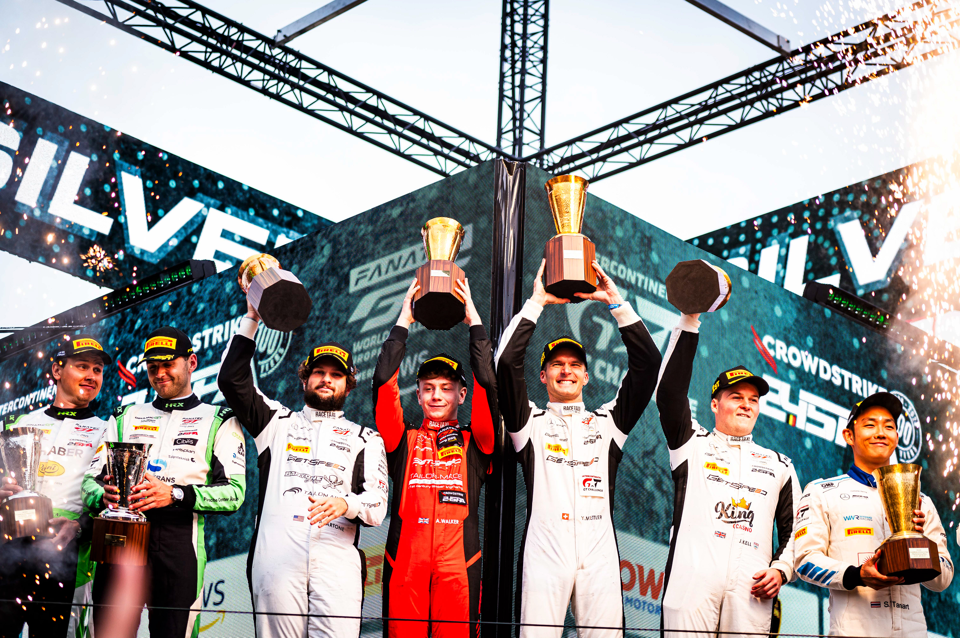 Silver Category Podium