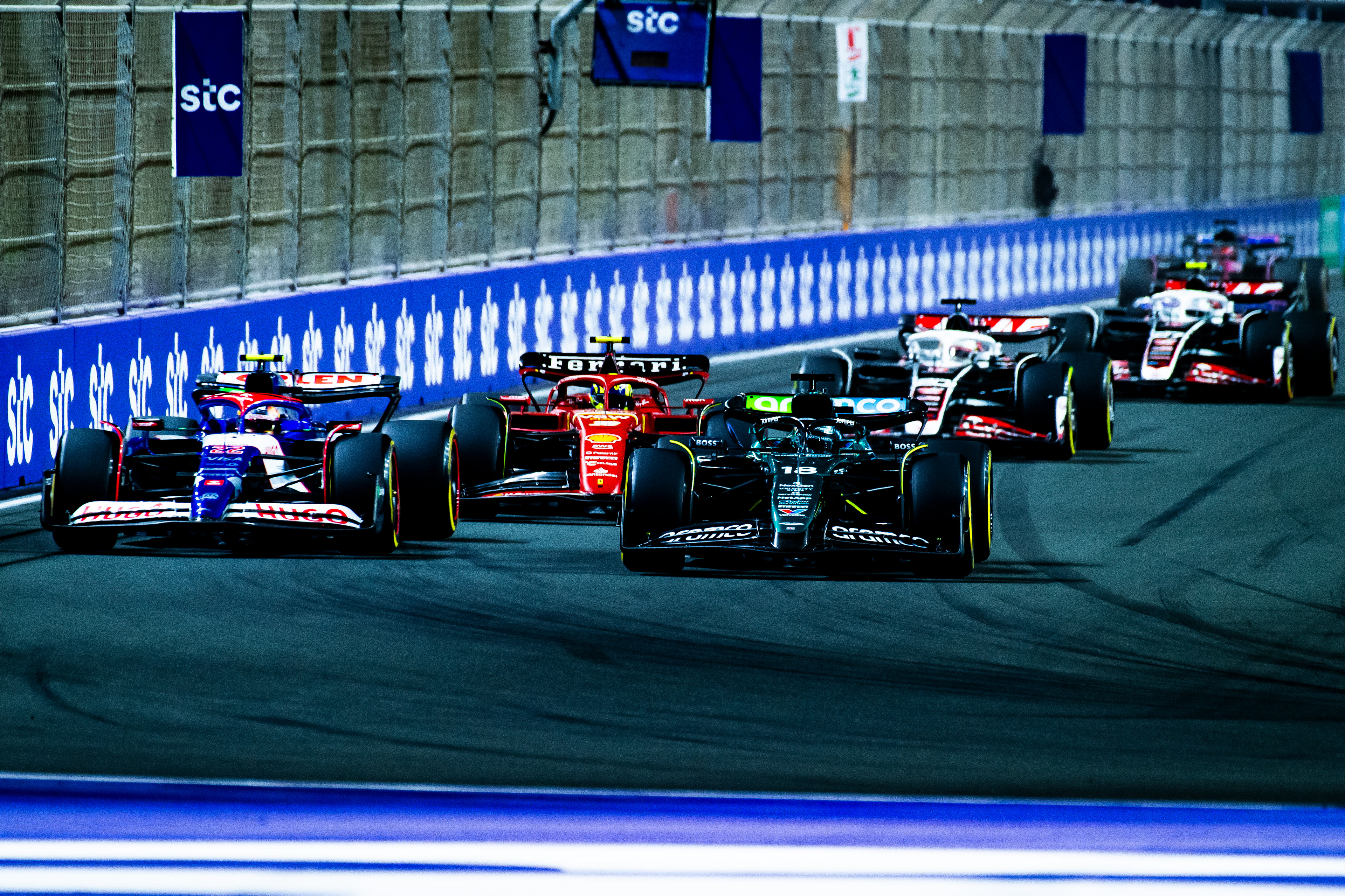 Yuki Tsunoda + Lance Stroll + Oliver Bearman