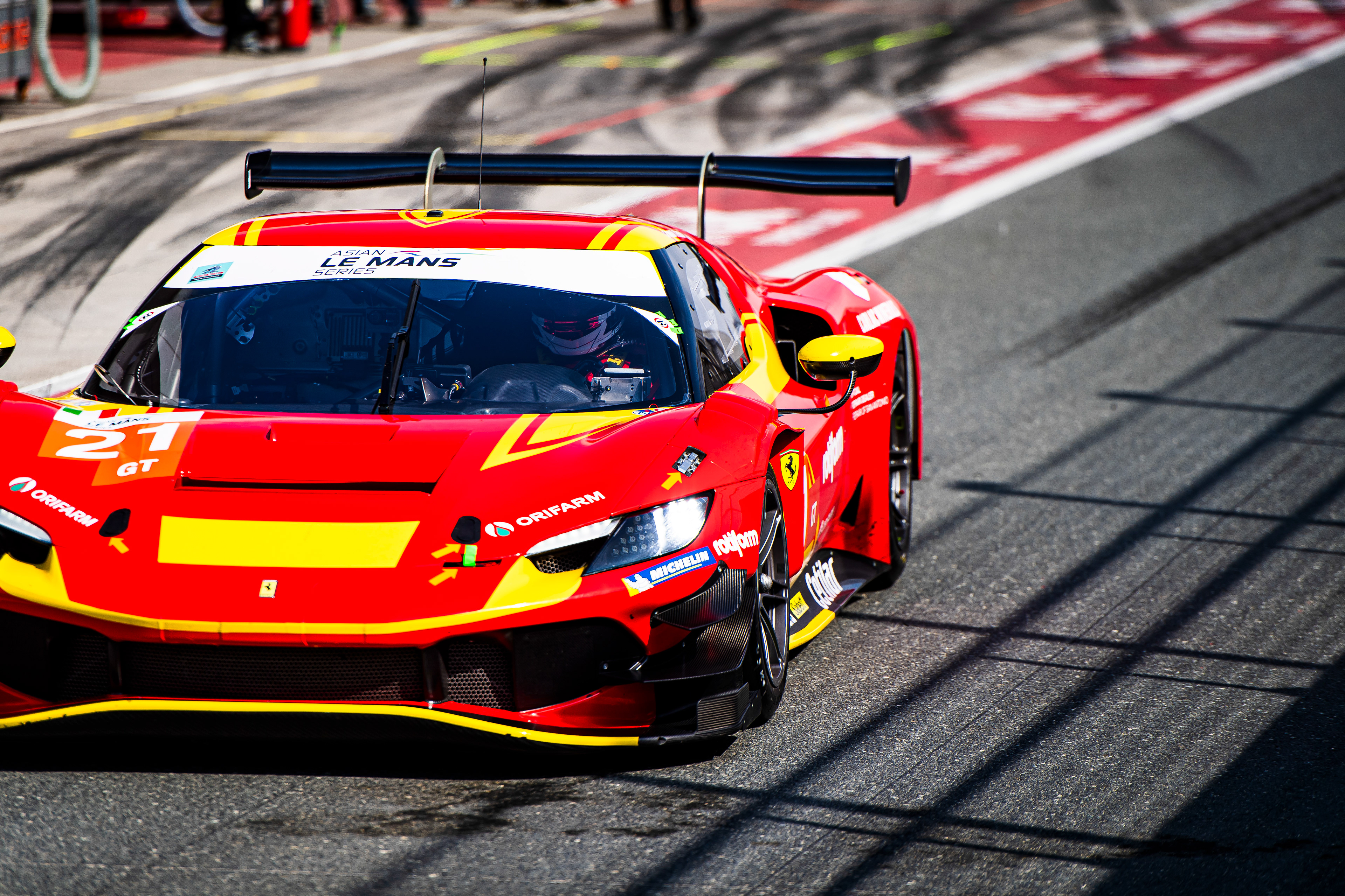 #21 AF CORSE Ferrari 296 GT3 of Simon Mann, Francois Heriau, Davide Rigon, 