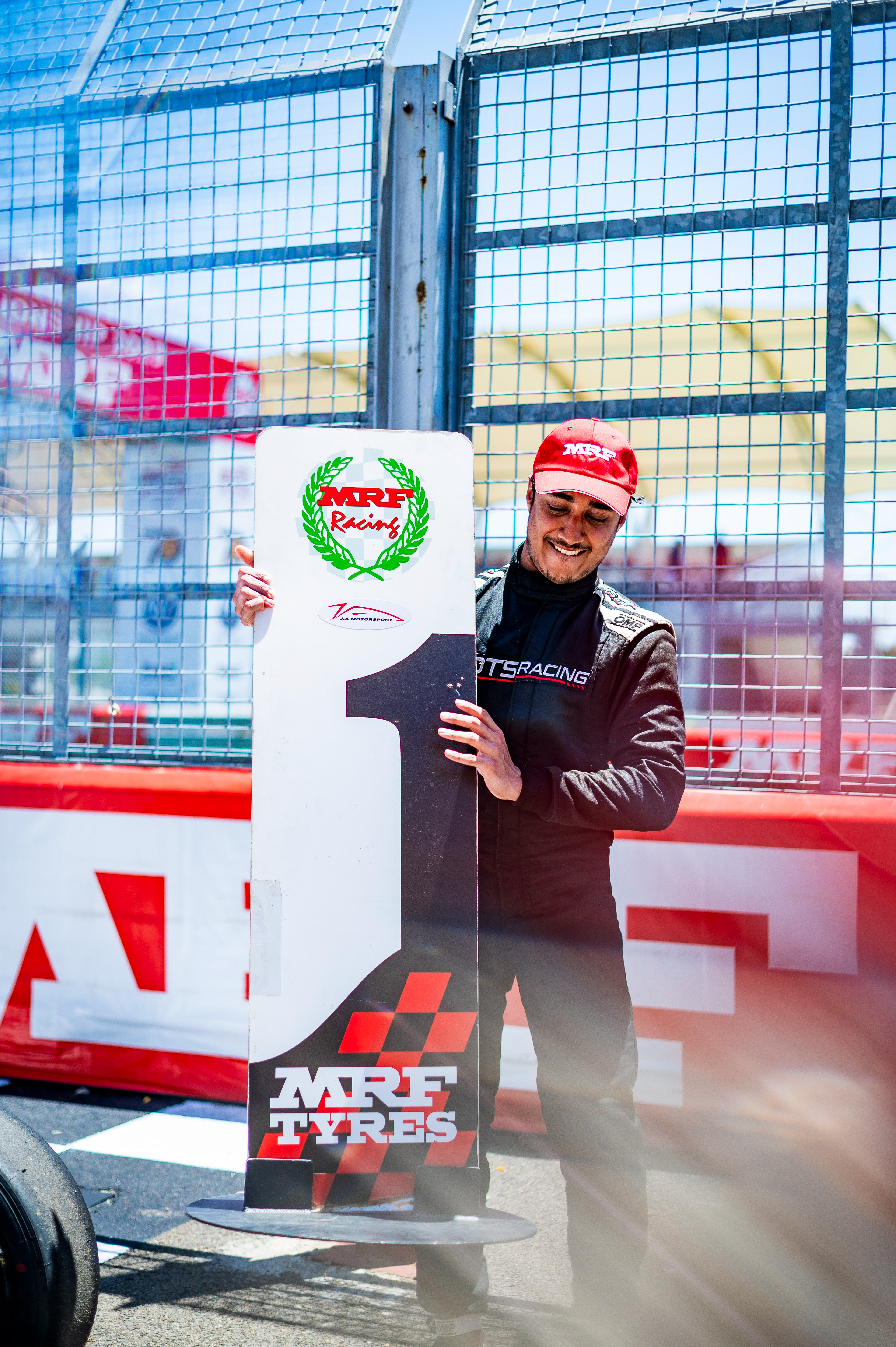 Viswas imitating Seb's act.