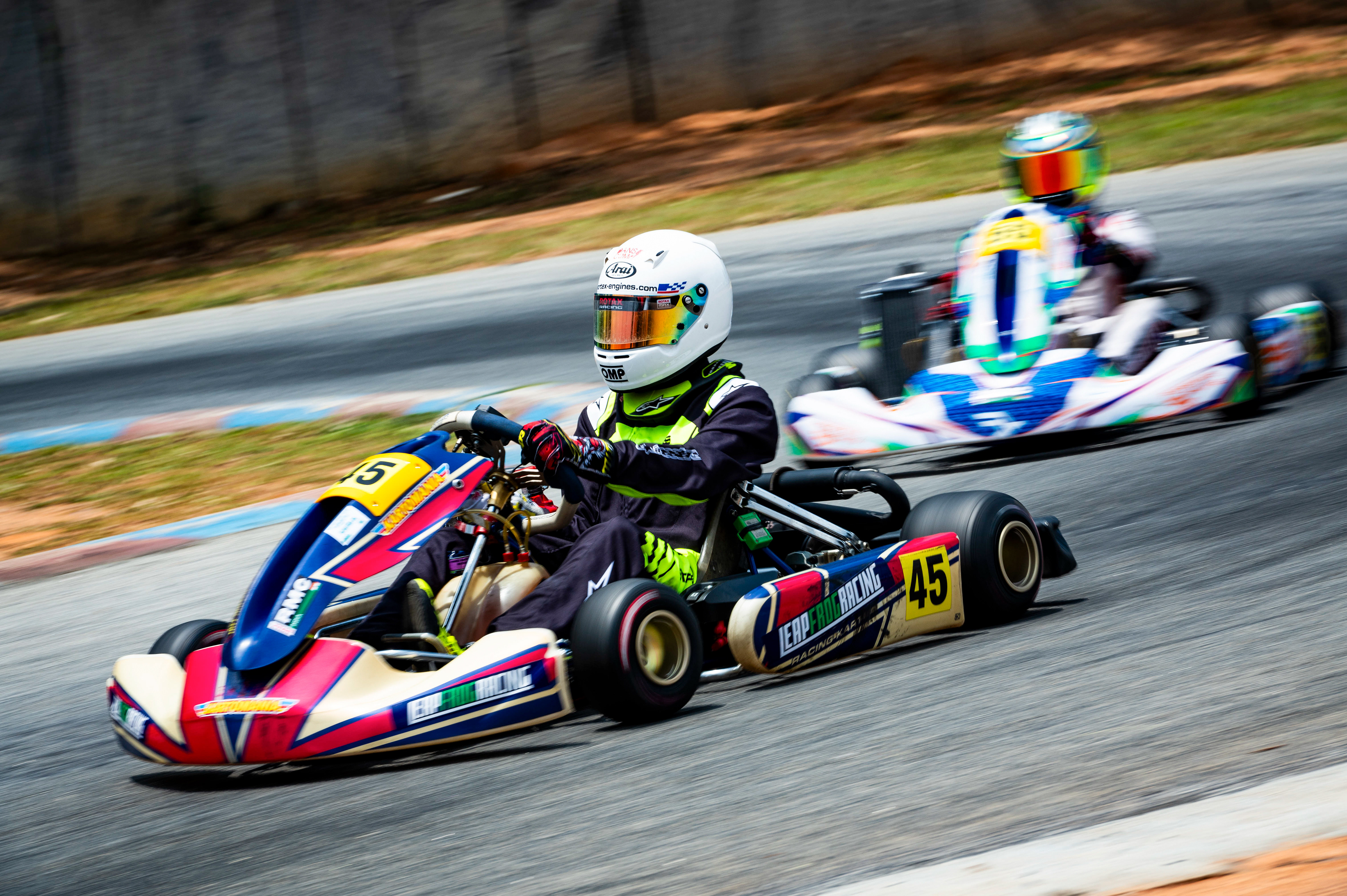 Team Leap Frog Racing.