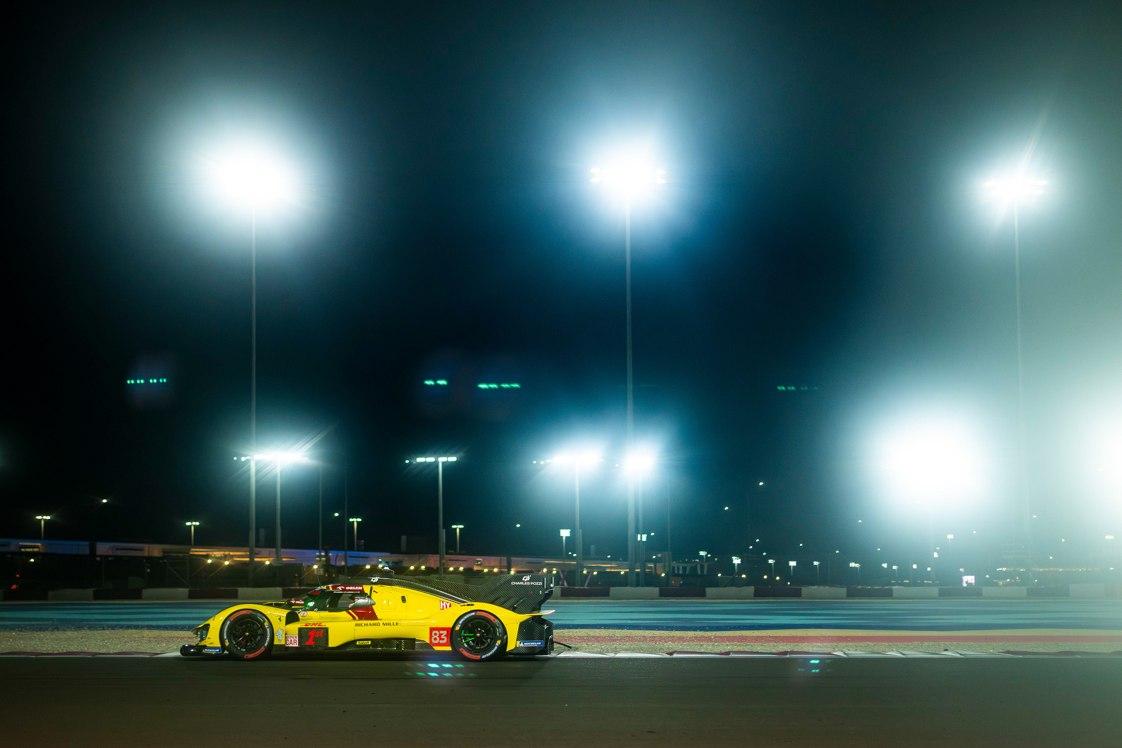 #83 AF Corse Ferrari 499P: Robert Kubica, Yifei Ye, Philip Hanson © 2024-2025 Shameem Fahath