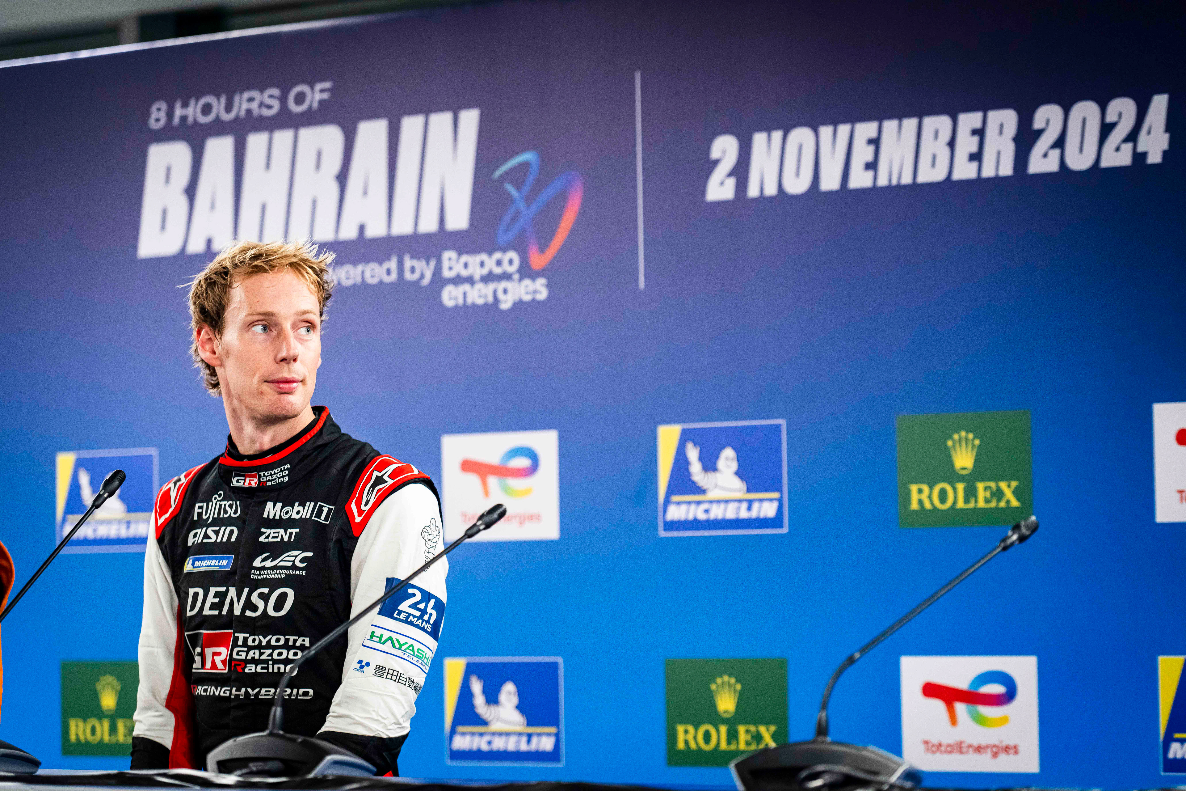 HyperPole sitter: #8 Toyota Gazoo Racing Toyota GR010 - Hybrid: Brendon Hartley